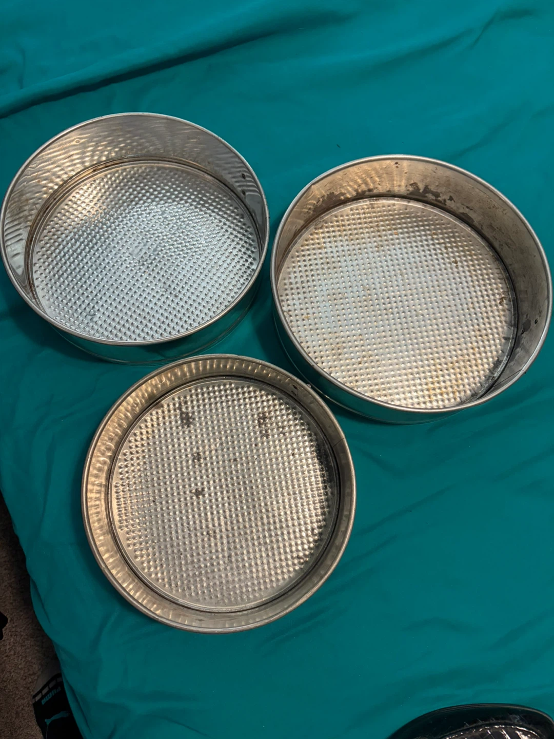 Set of 3 Round Springform Cake Pans
