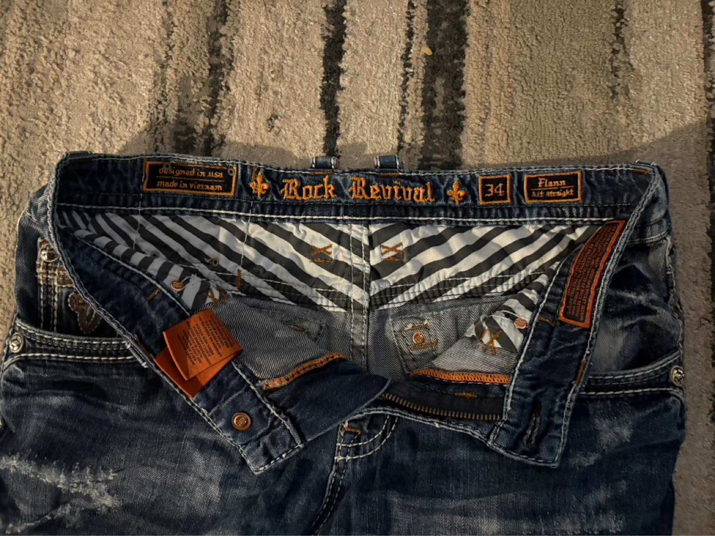 Rock Revival "Flann" Alt Straight Jeans - photo 5