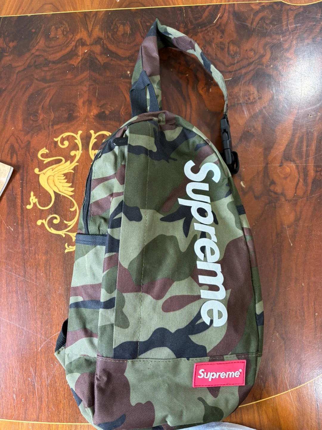 Supreme Camo Sling Bag