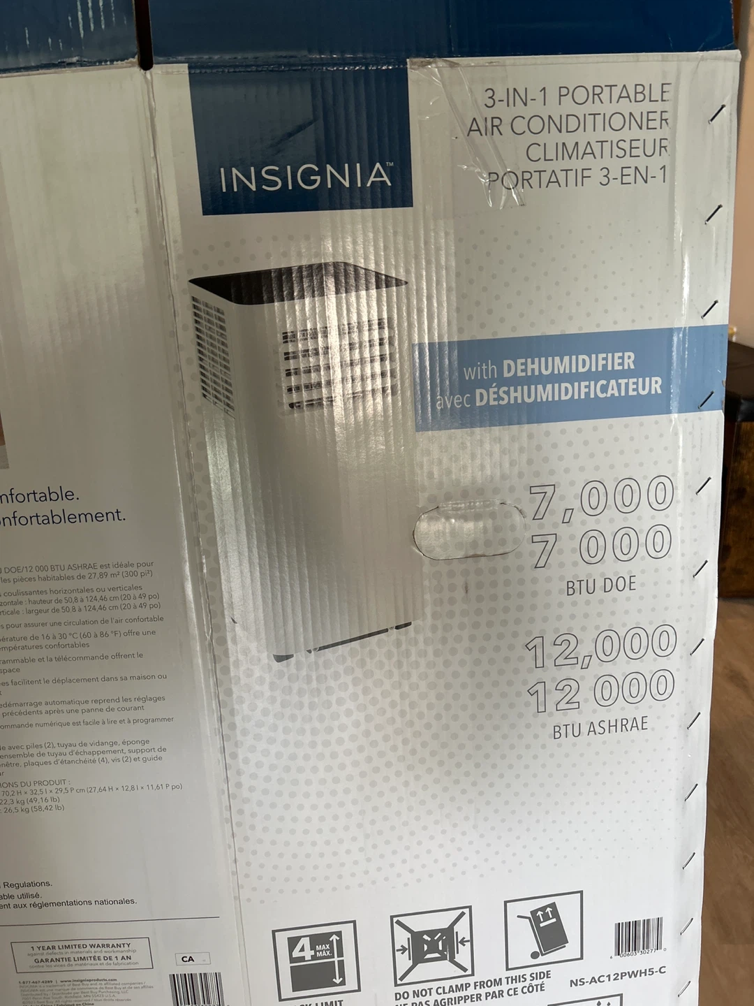 Insignia Portable Air Conditioner - photo 5