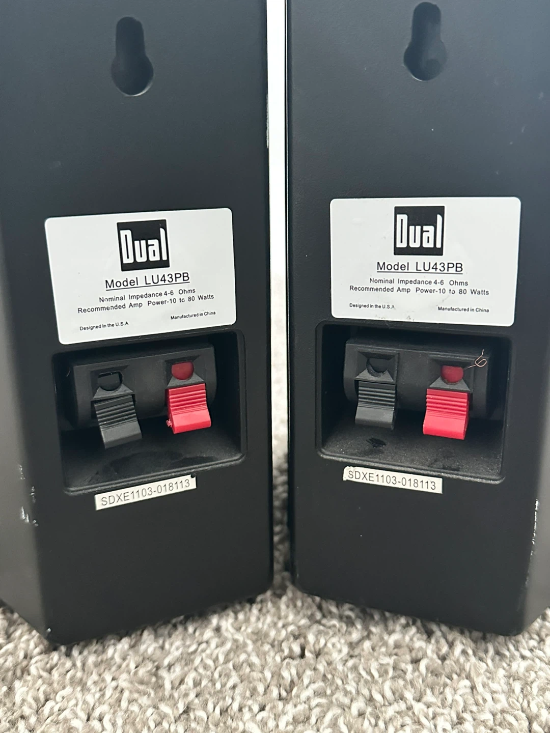 Dual LU43PB Bookshelf Speakers (Pair) - photo 2