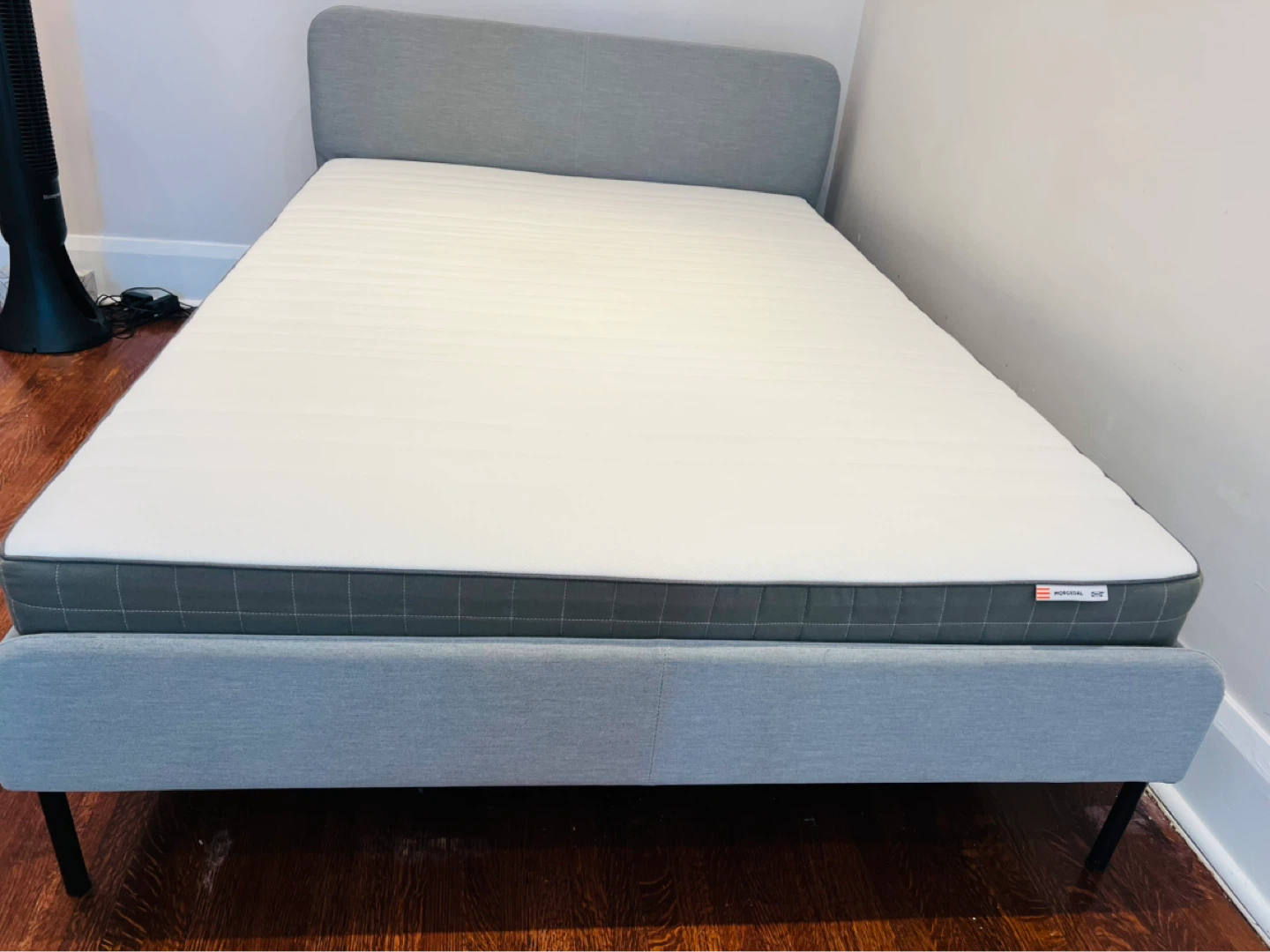 IKEA Queen Modern Bed + Clean Mattress – Rosedale pickup”
