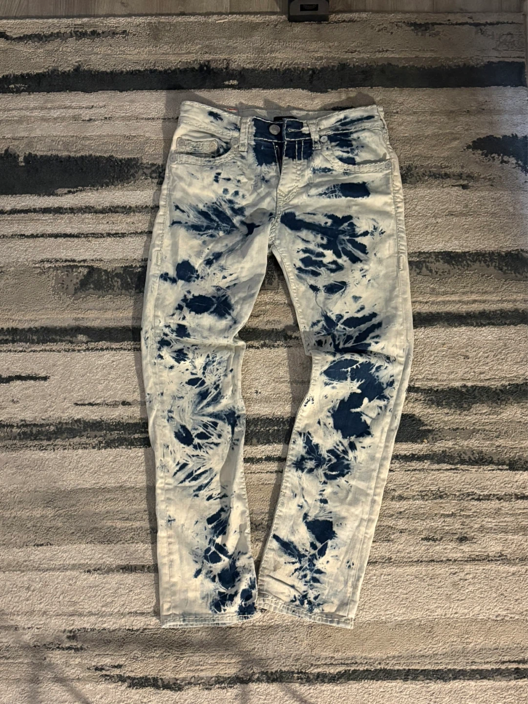 True Religion Ricky Relaxed Straight Jeans