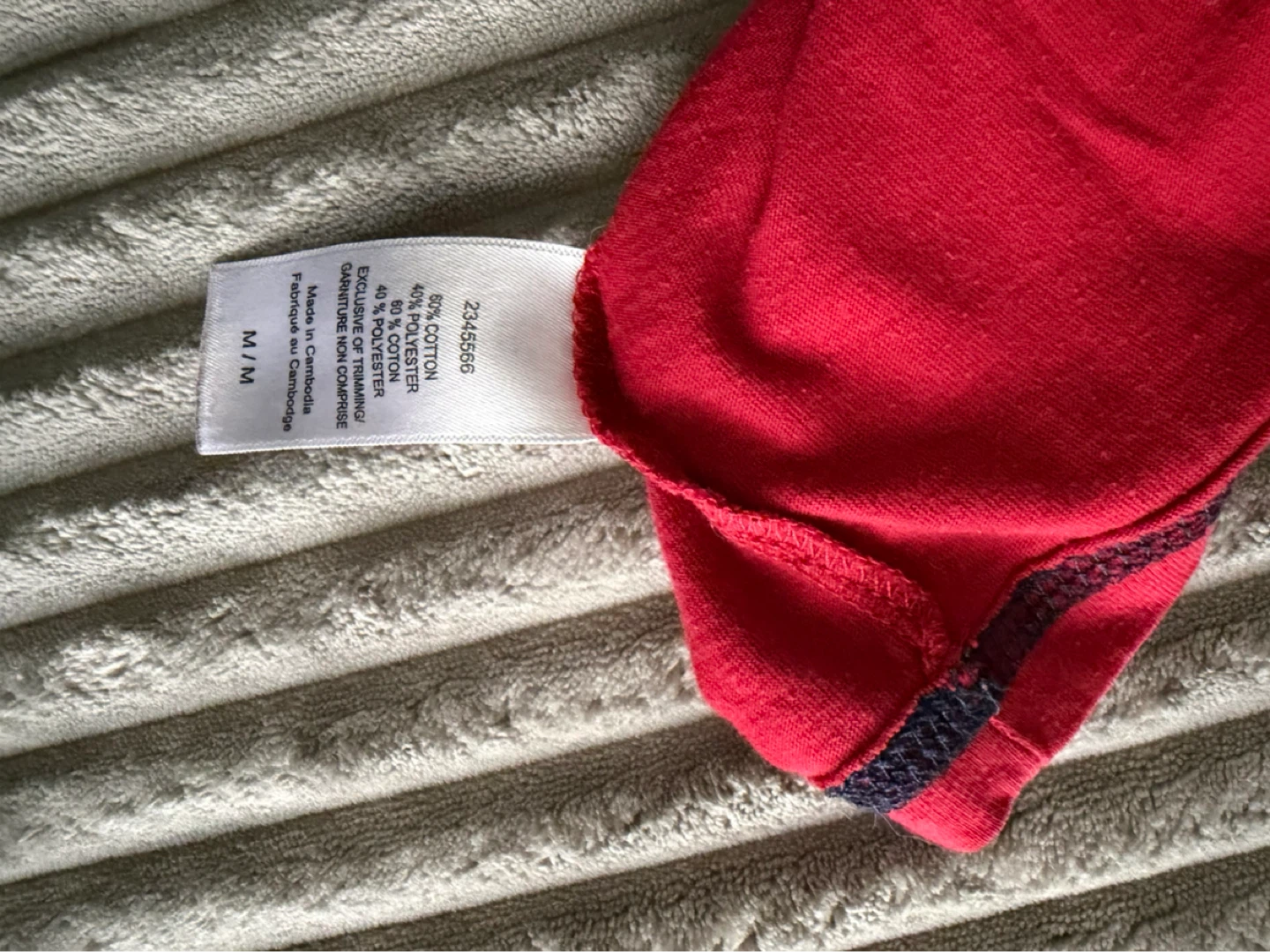 Red Medium Long Sleeve Shirt - photo 3