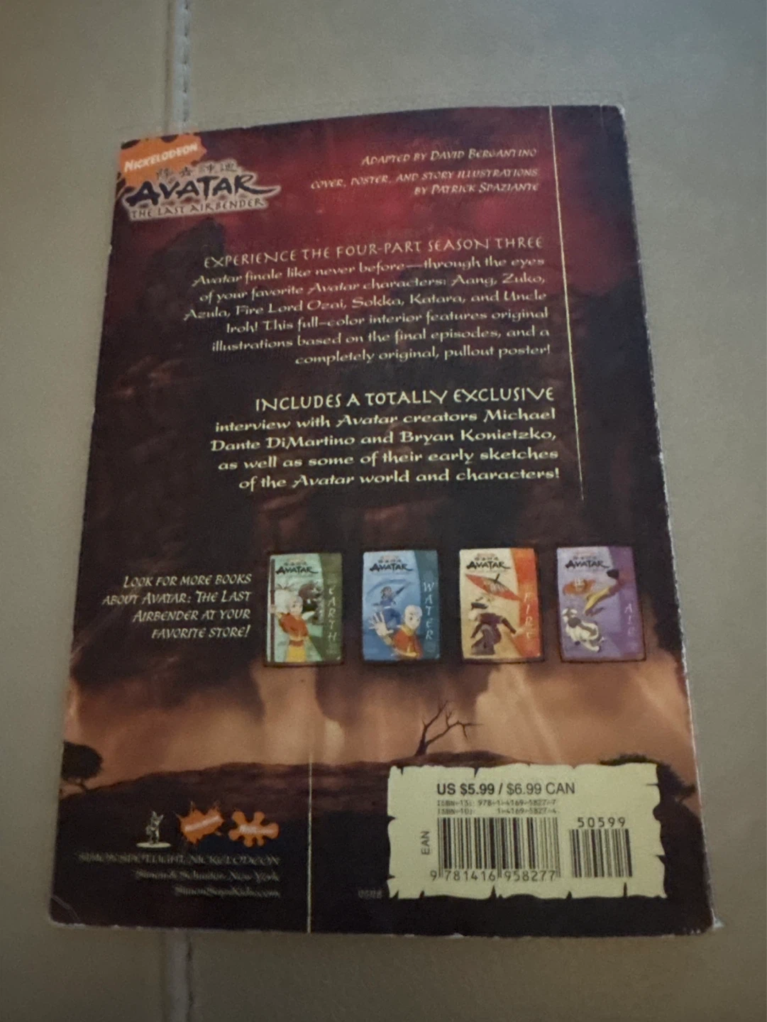 Avatar The Last Airbender Sozin's Comet The Final Battle Book - photo 2