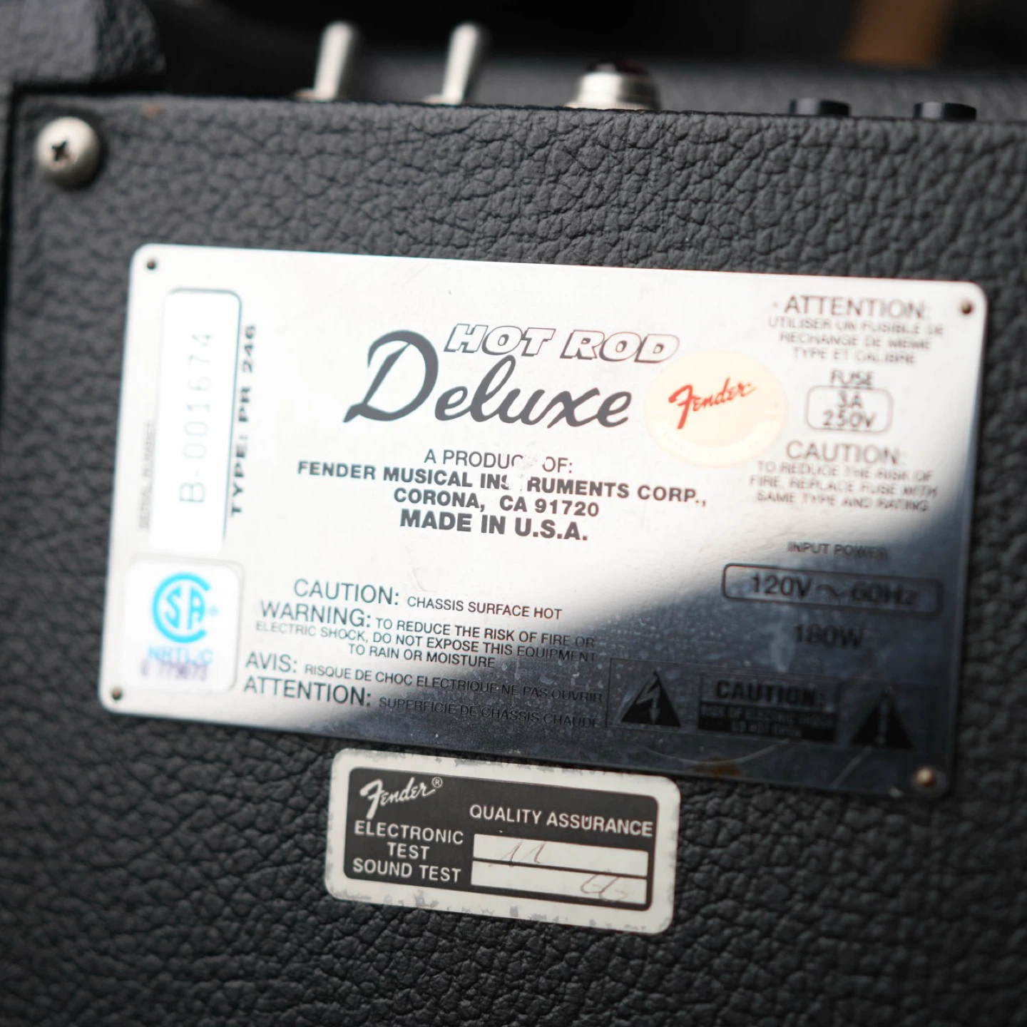 Fender Hot Rod Deluxe Guitar Amplifier - photo 3