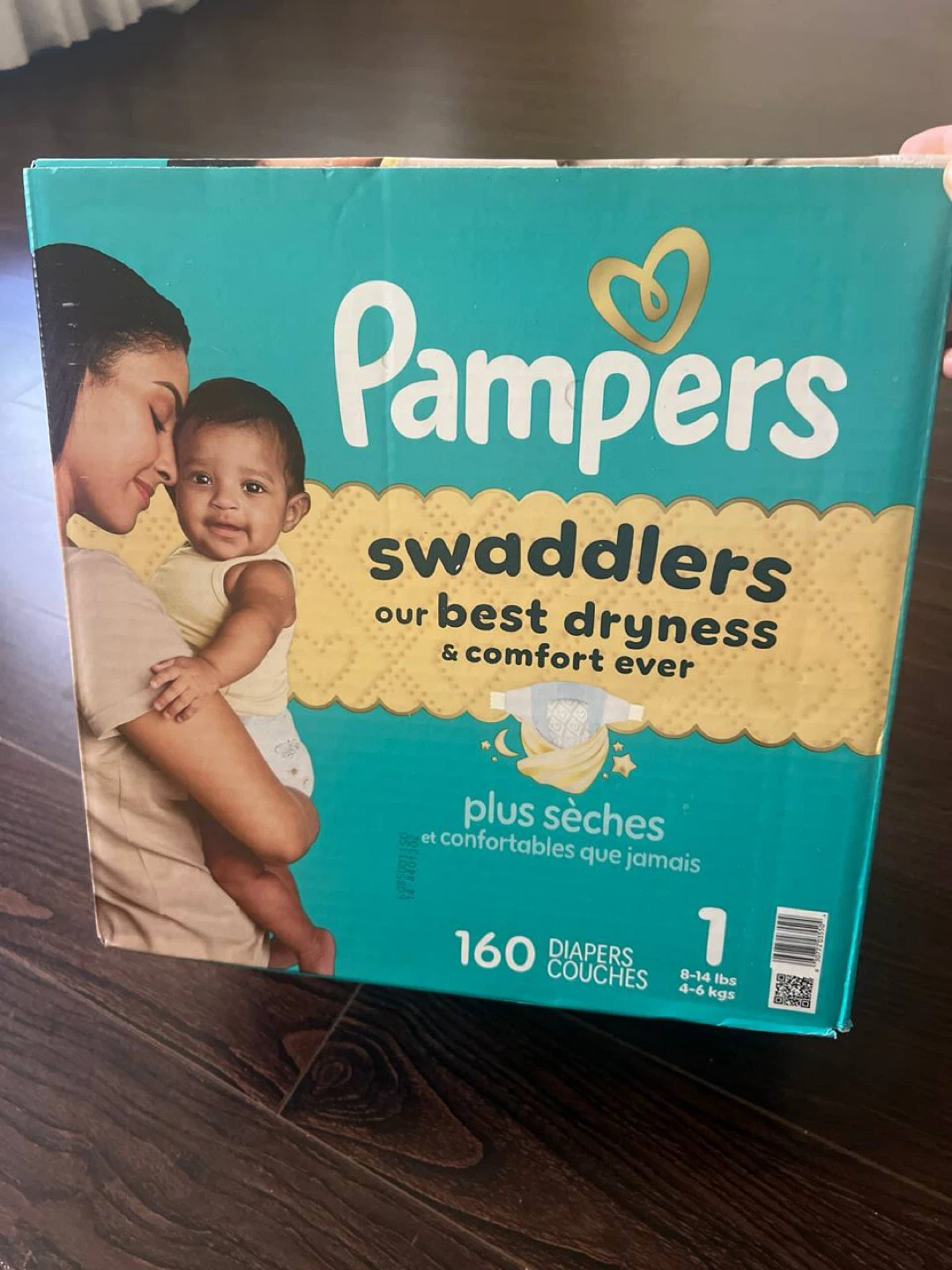 Pampers Swaddlers Diapers Size 1 (160 ct)