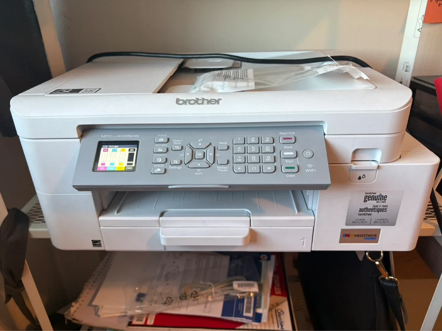 Brother MFC-J3445DW Wide Printer + NEW Ink | Scanner Perfect - photo 3