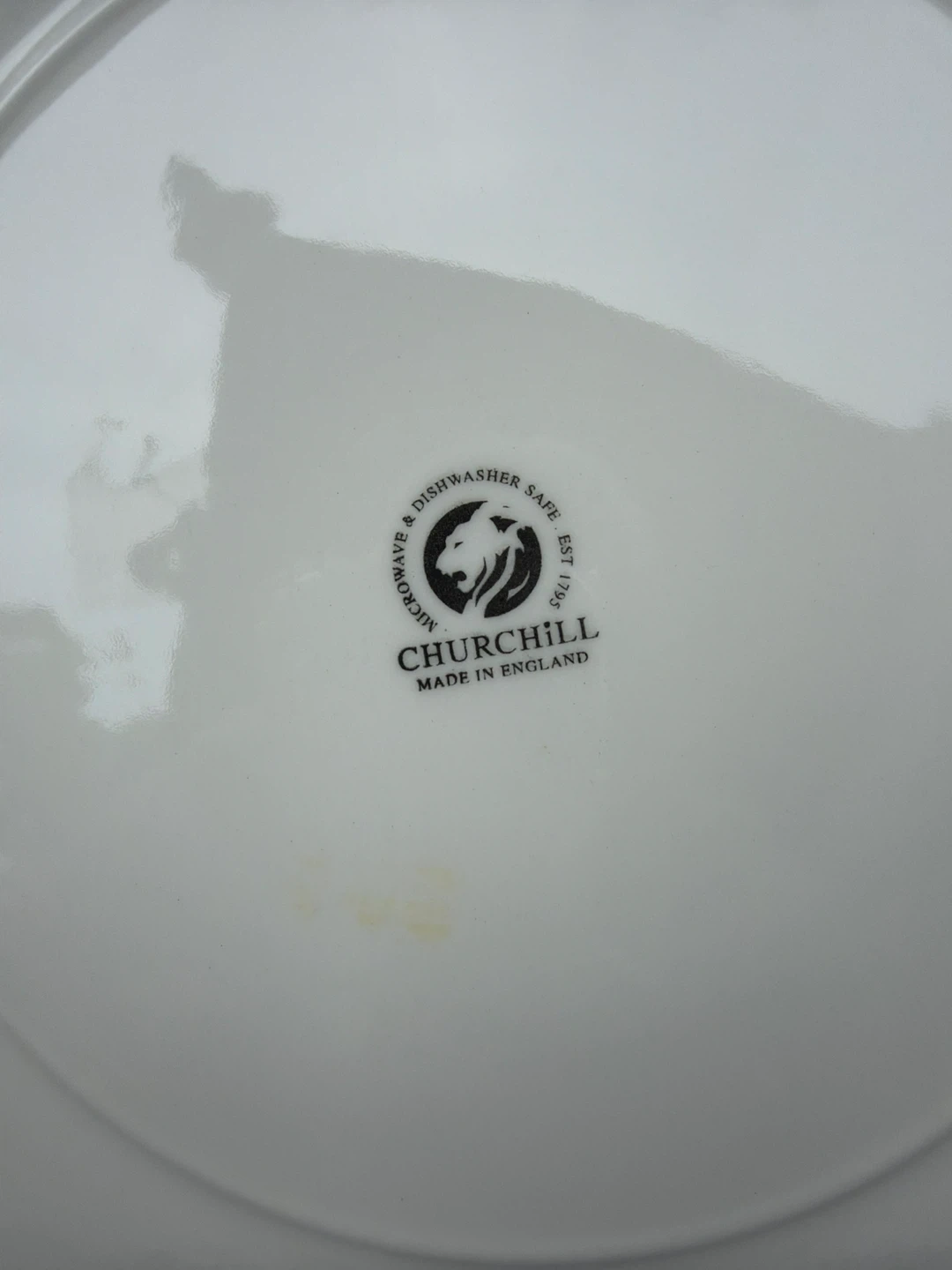Vintage Churchill Blue Willow Plate - photo 3