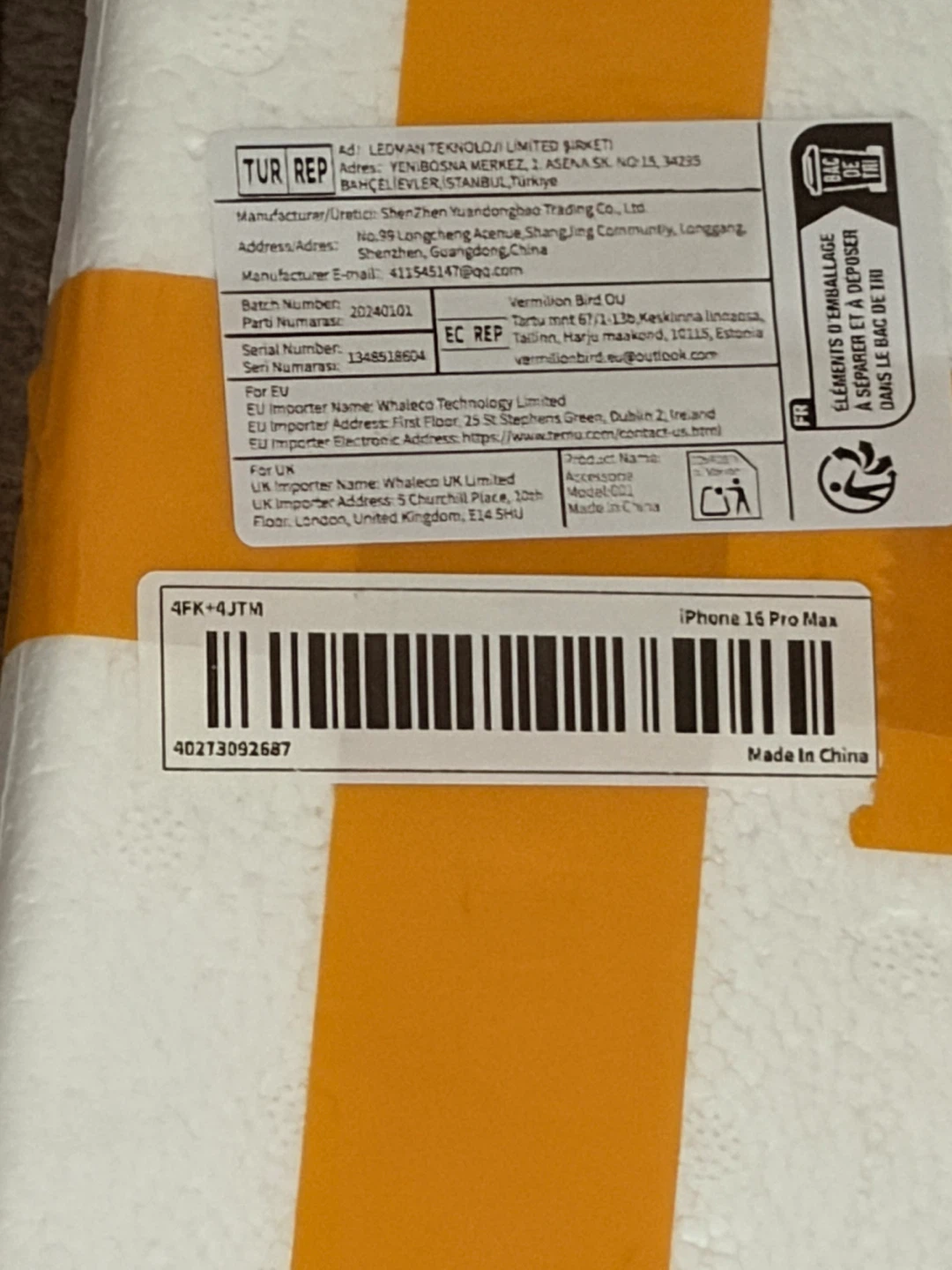 iPhone 16 Pro Max Screen Protector & Camera Covers - photo 4