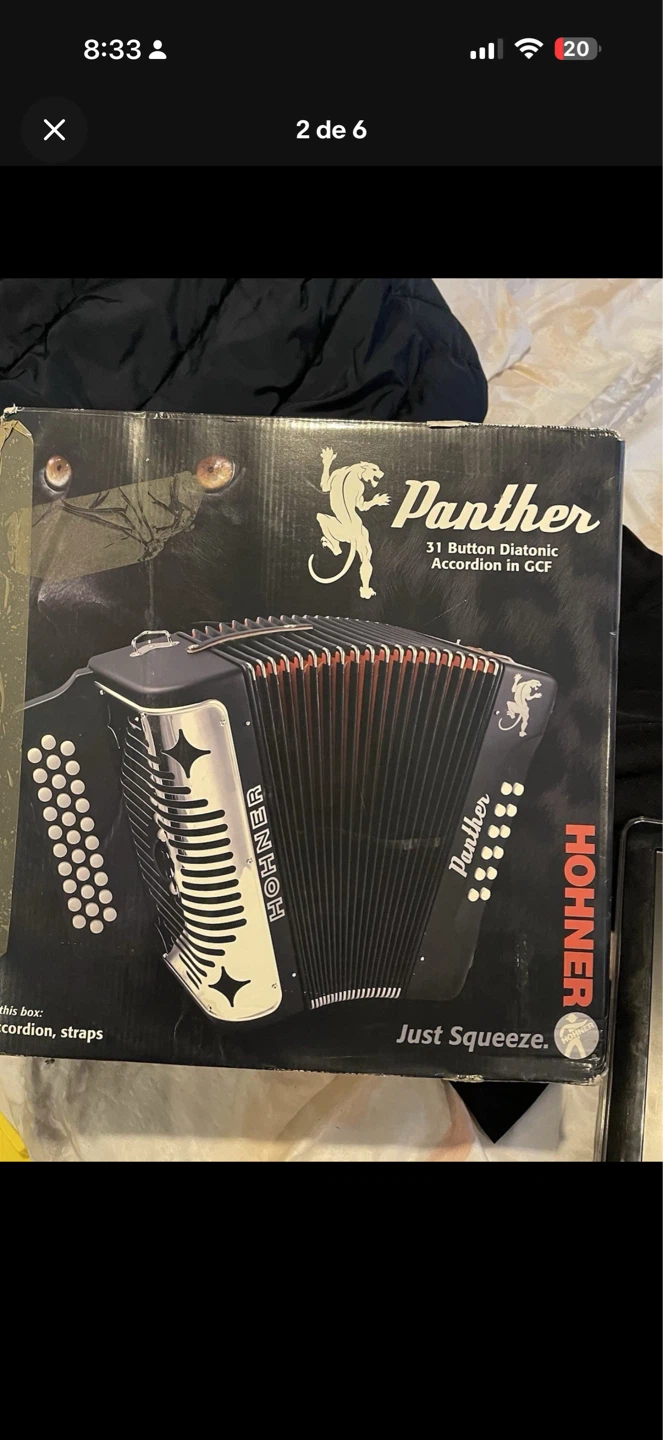 Hohner Panther Accordion