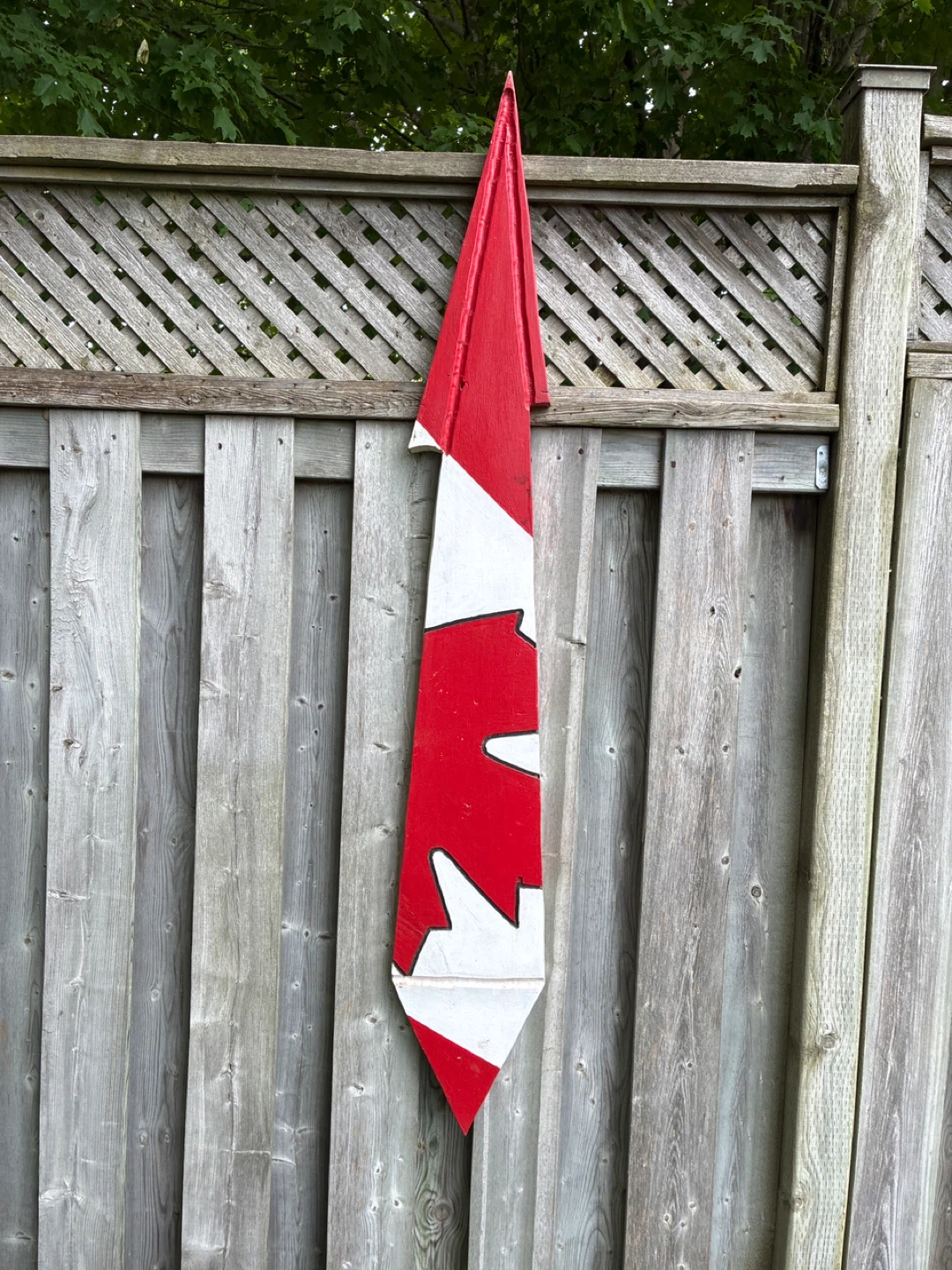 5 foot tall “Draped” looking Canada flag