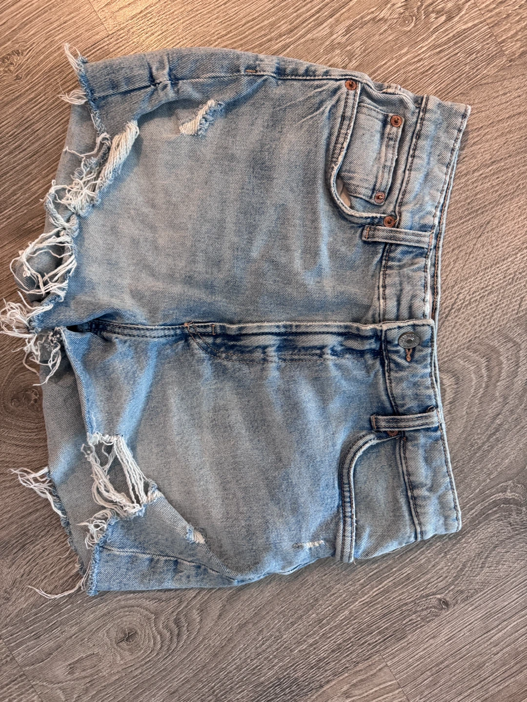 ZARA Denim Shorts-size 8 - photo 2