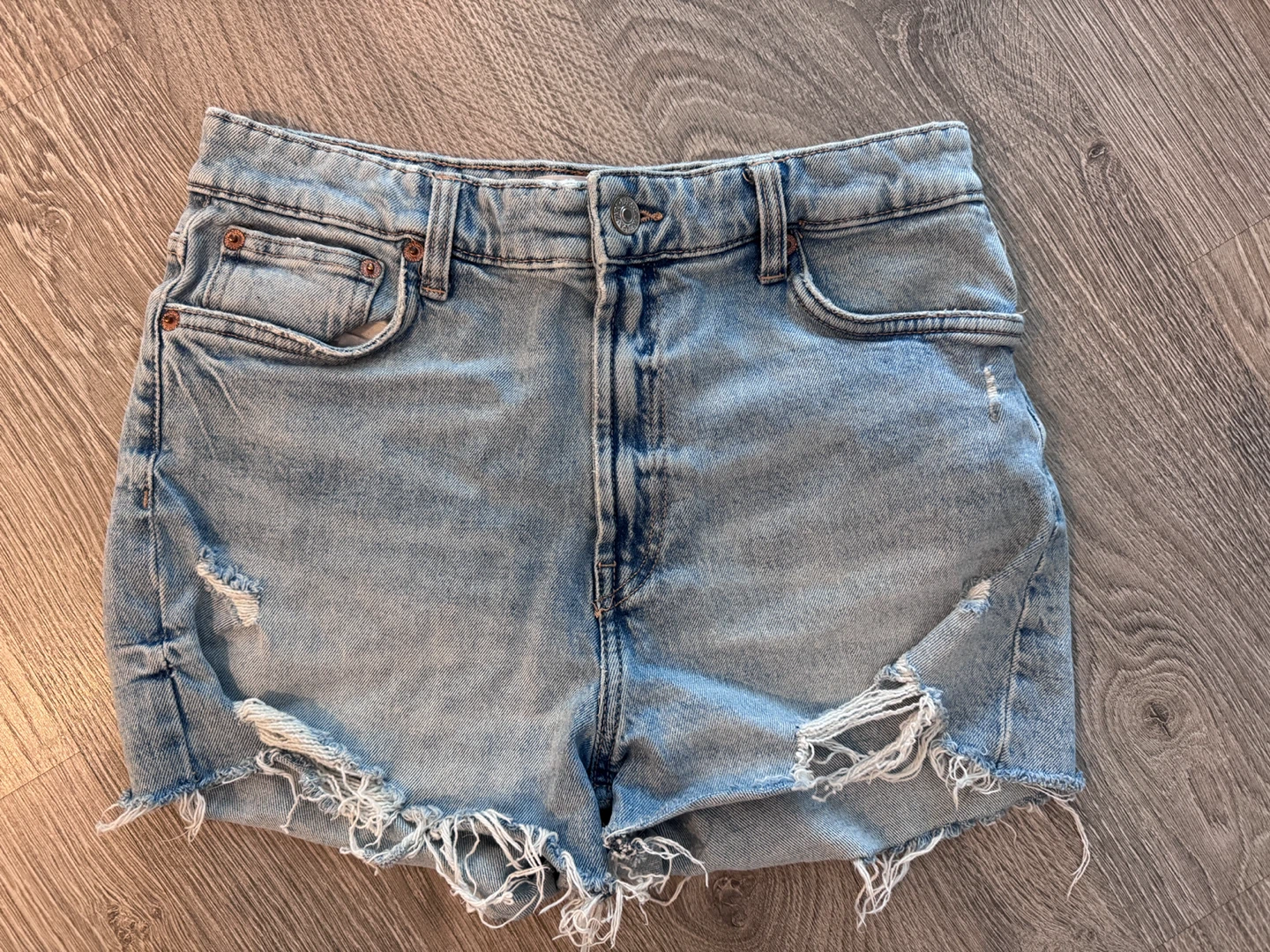 ZARA Denim Shorts-size 8