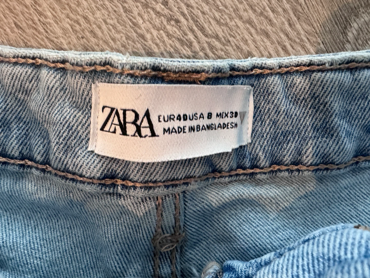 ZARA Denim Shorts-size 8 - photo 3