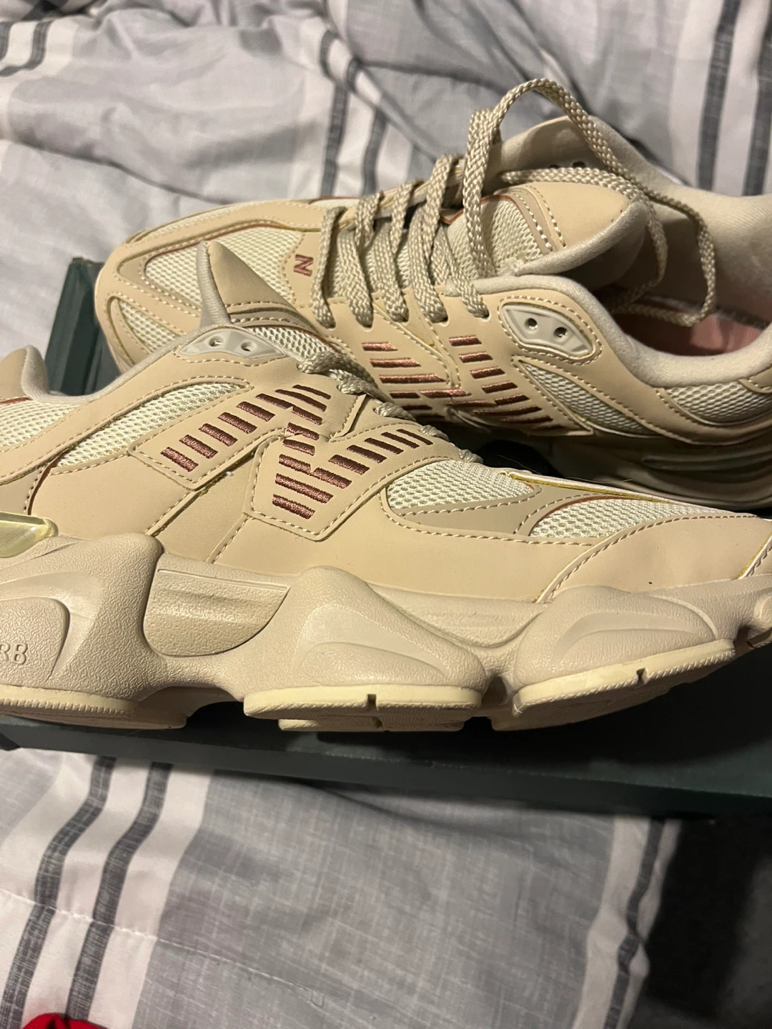 New Balance 9060 Beige Sneakers