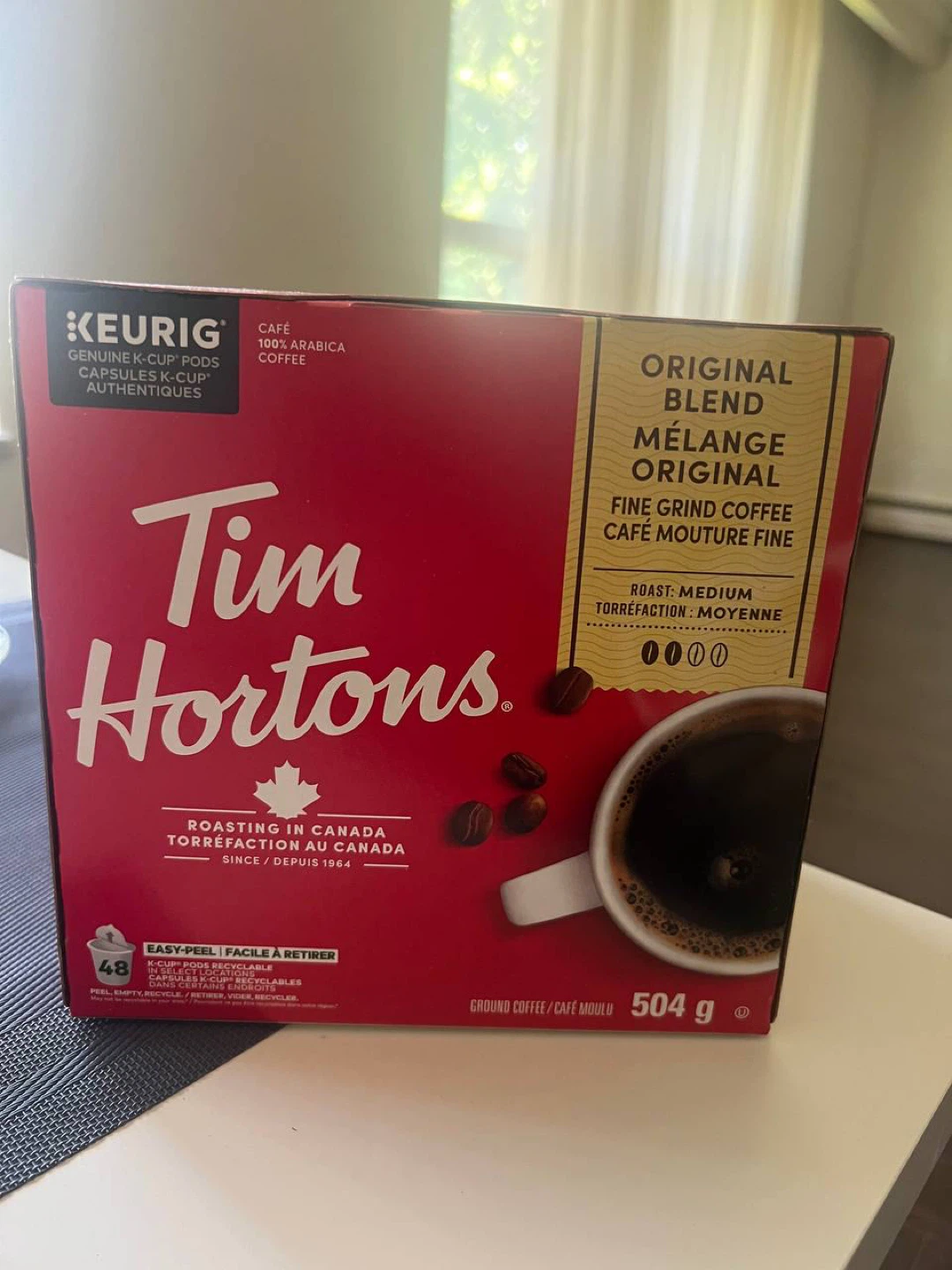 Tim Hortons Original Blend Coffee K-Cups (48 count)