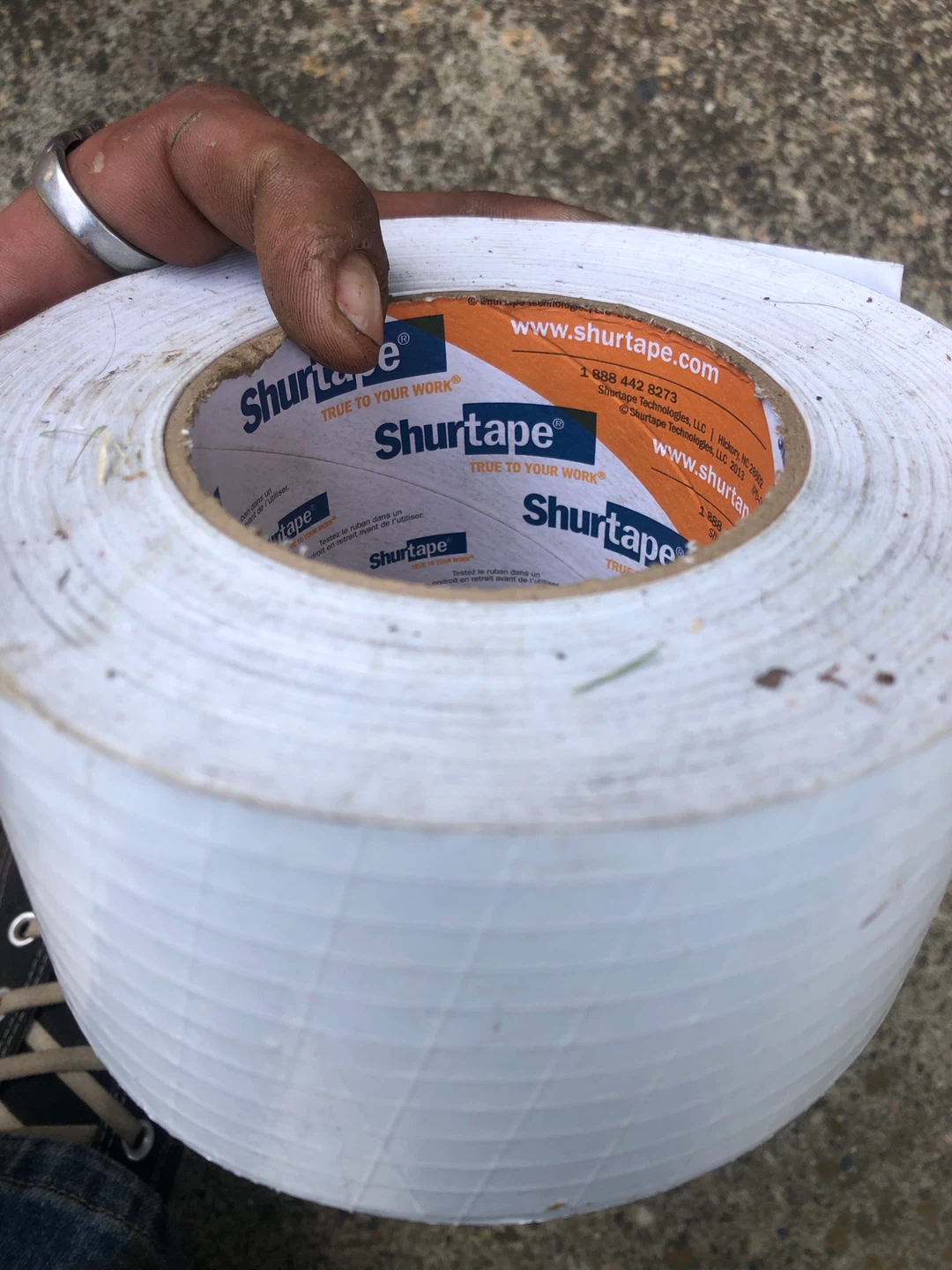 Shurtape MB-100CT Metal Building Insulation Seaming Tape - White