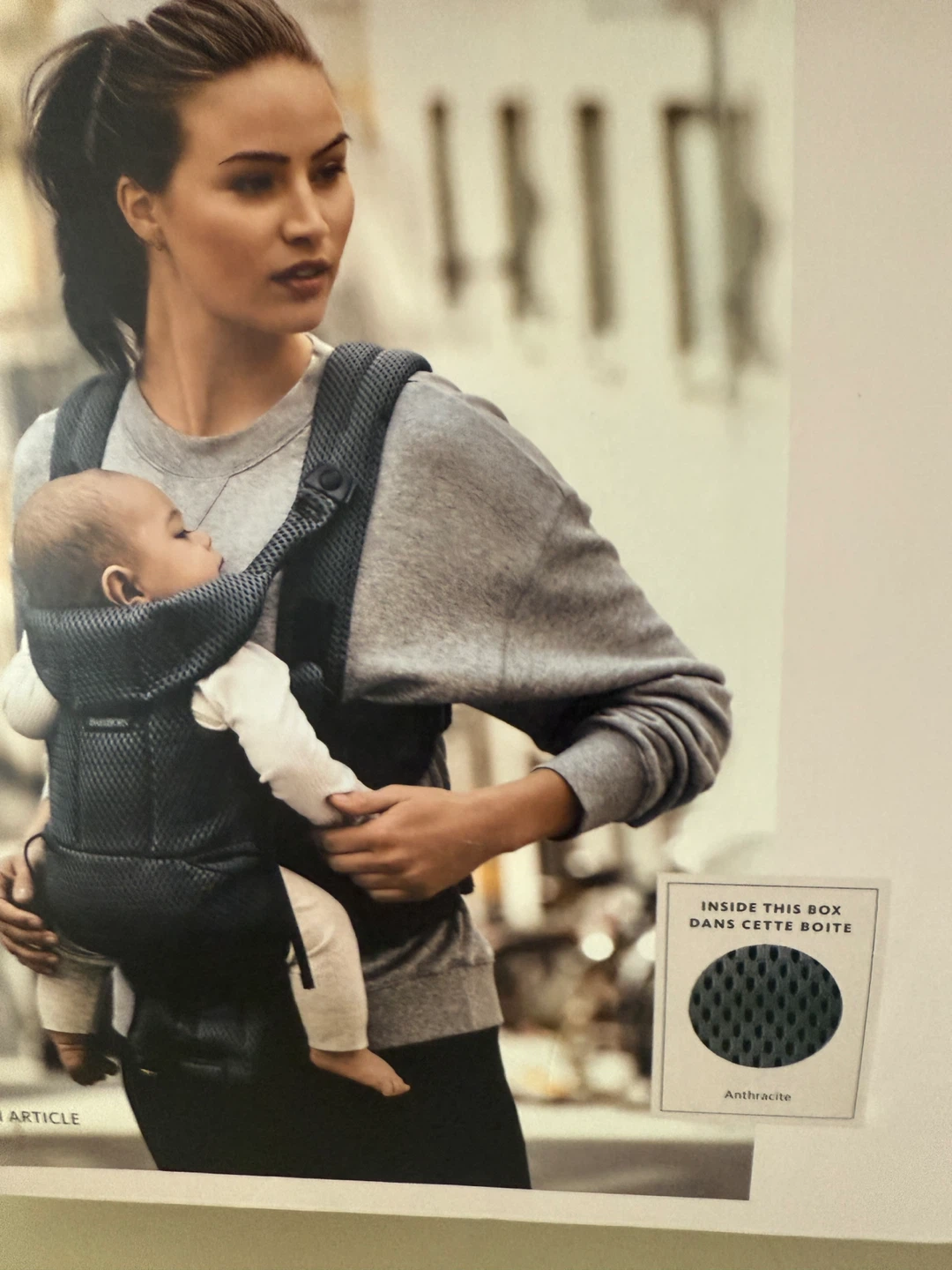 BabyBjörn Baby Carrier Free, Anthracite