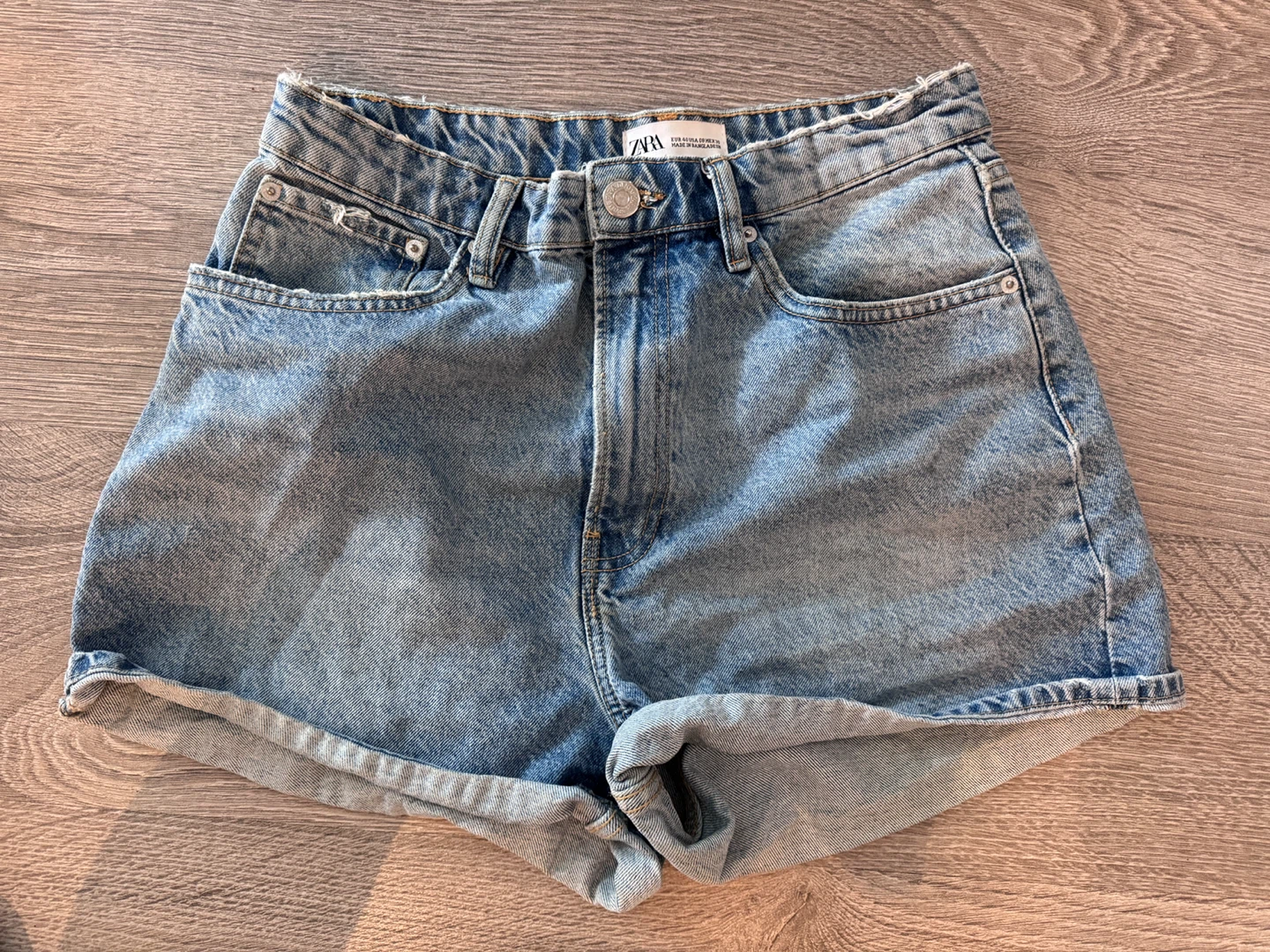 ZARA Denim Shorts -size 8