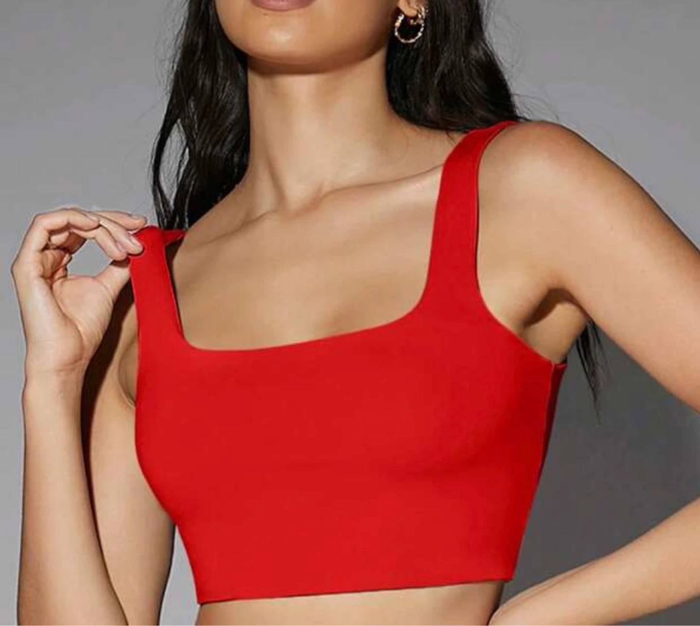 Silquee Low Back Tank Crop Top - photo 2