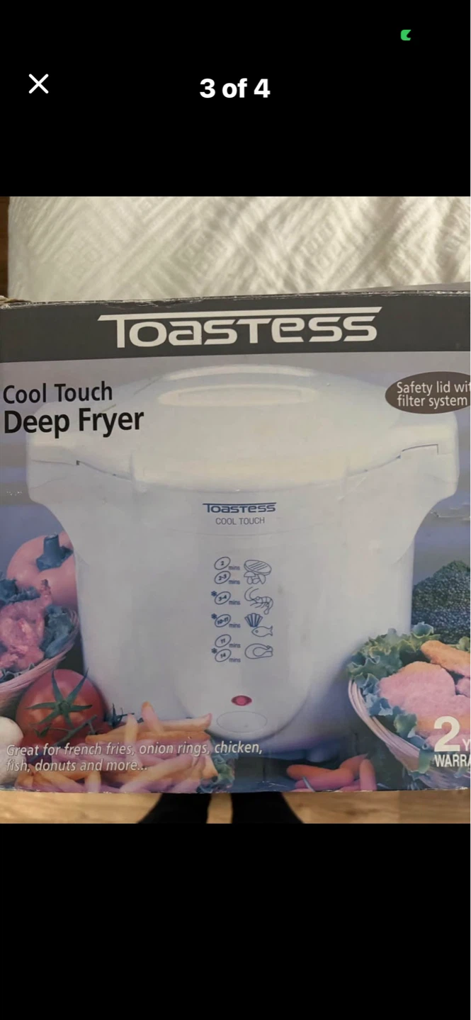 Toastess Cool Touch Deep Fryer