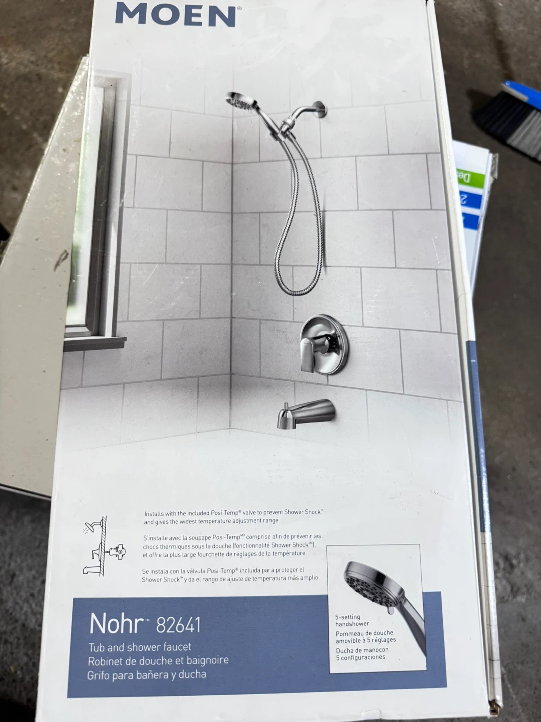 Moen Nohr Tub and Shower Faucet