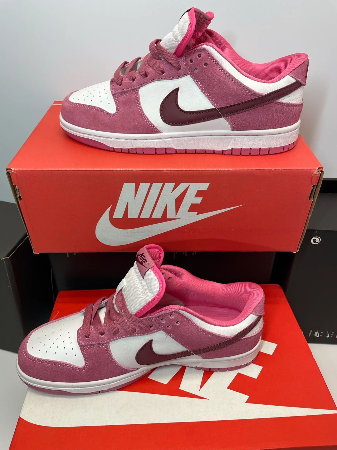 Nike Dunk Low Pink White Shoes