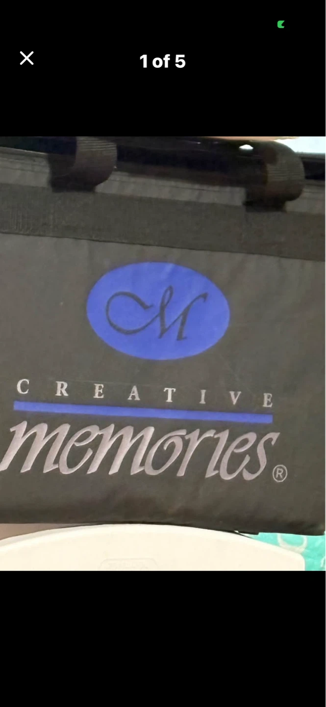 Creative Memories Black Scrapbook/Card Making Organizer Bag - photo 4