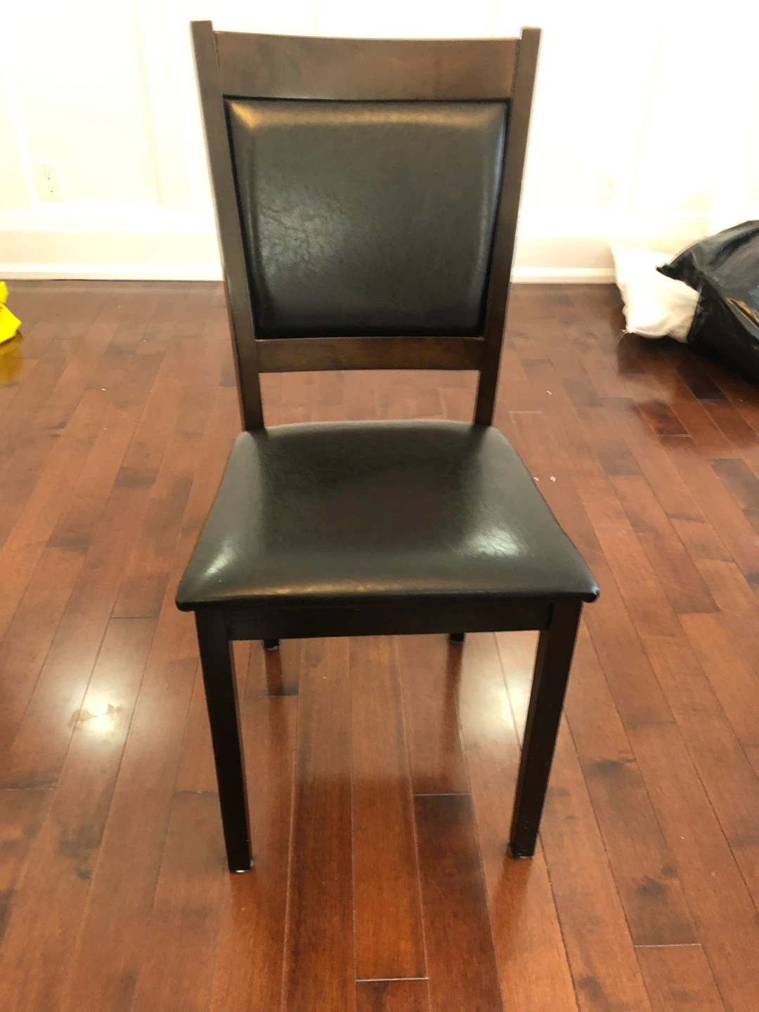Dark Extendable Dining Table and Chairs