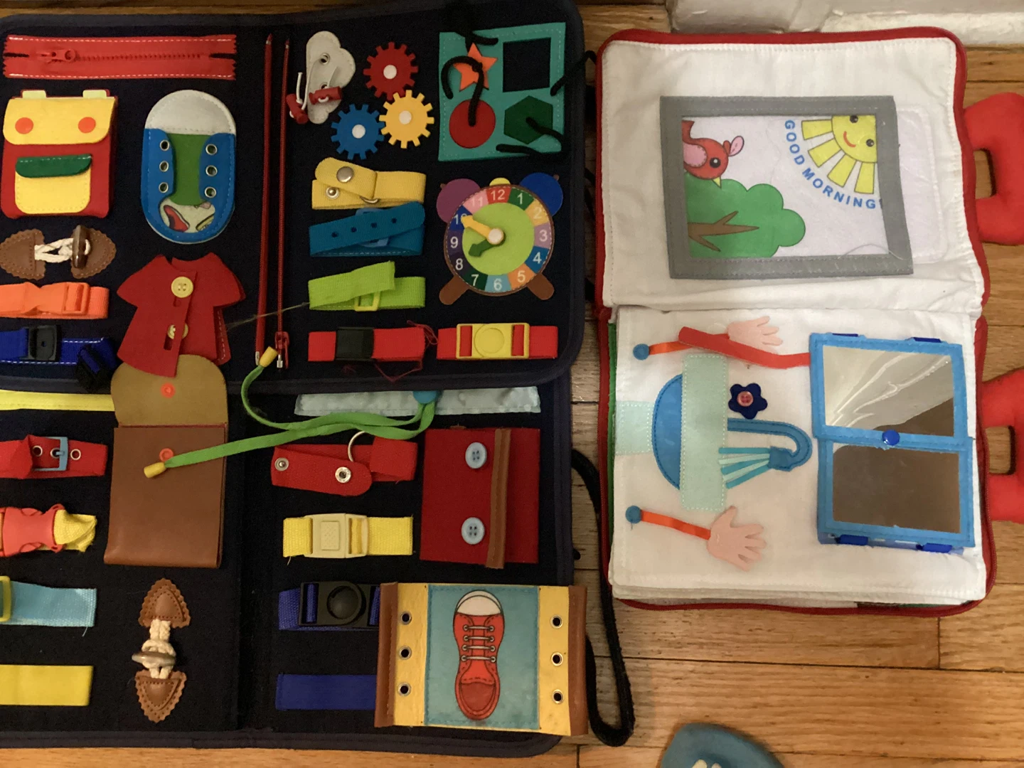 3 Busy Board Toddler Activity Books
