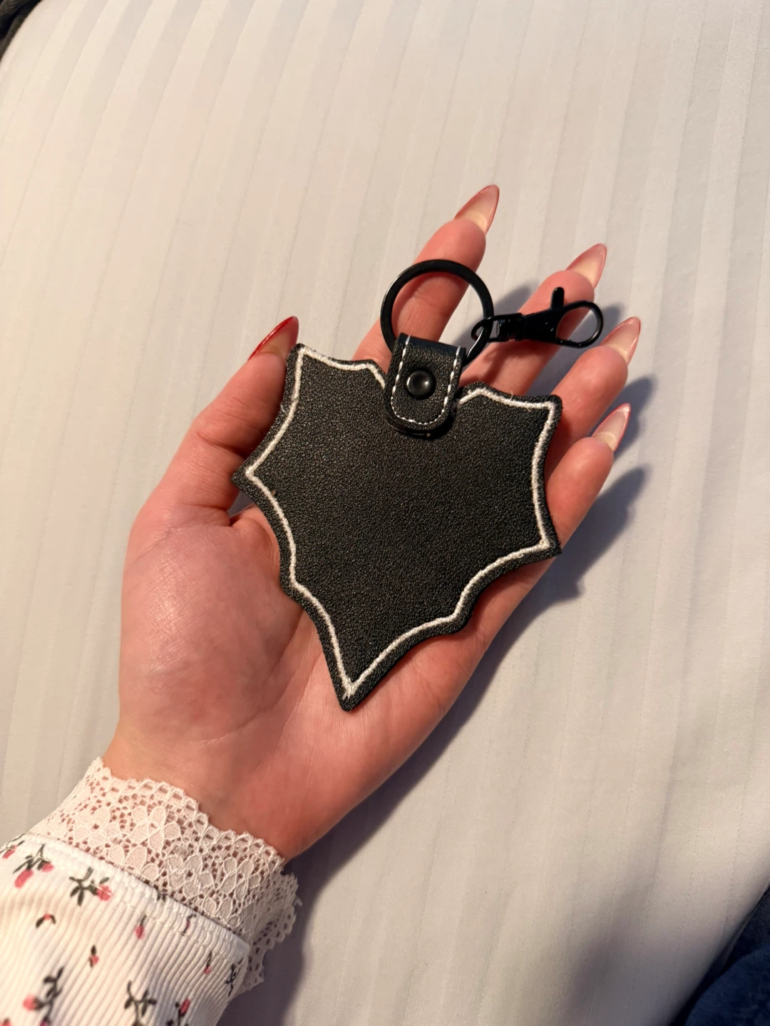 Black Spiderweb Keychain/Bag charm - photo 2