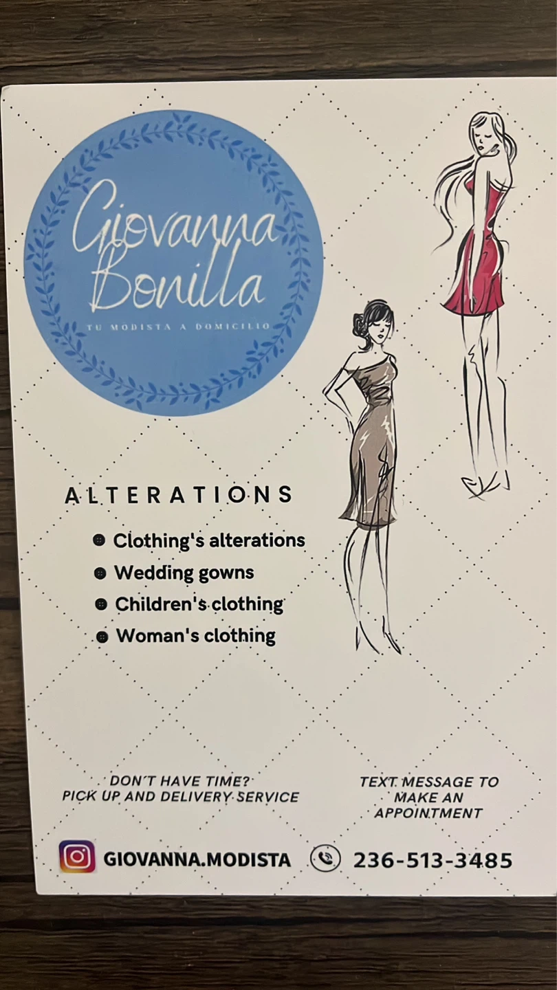 Giovanna Bonilla Custom Tailoring & Alterations - photo 2