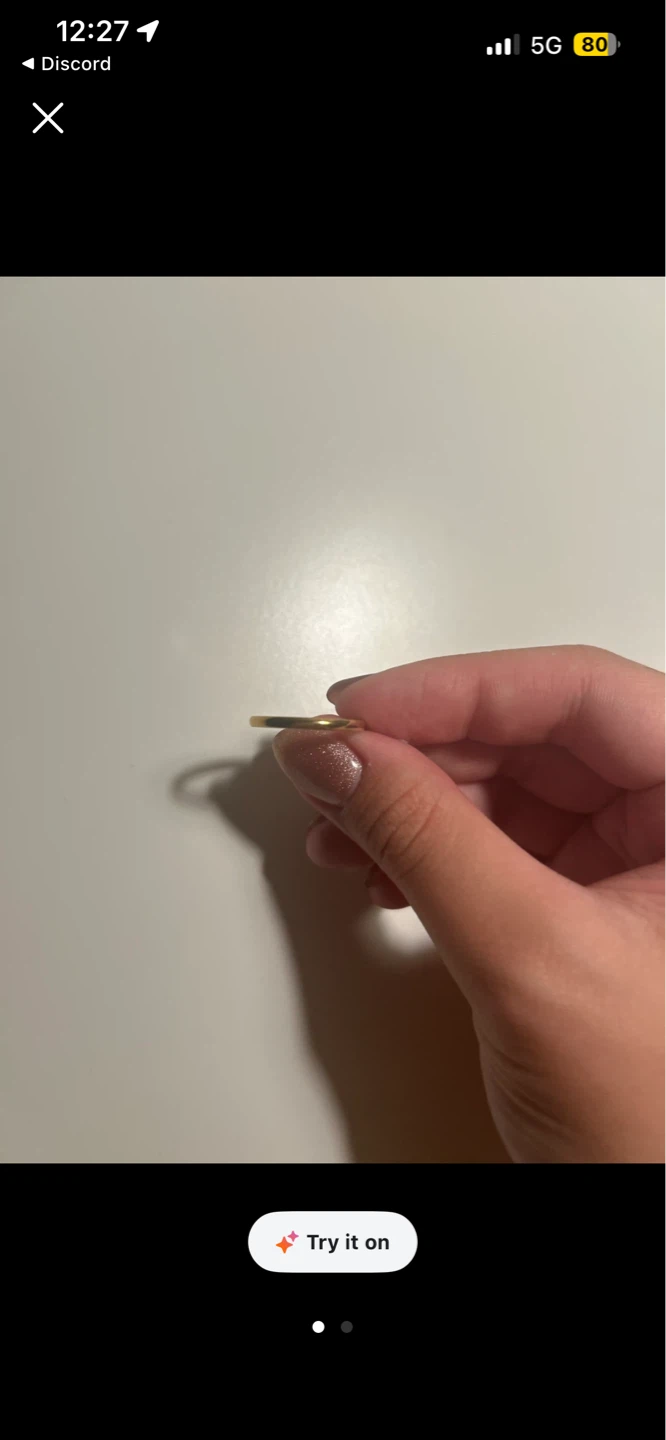 Gold Band Ring
