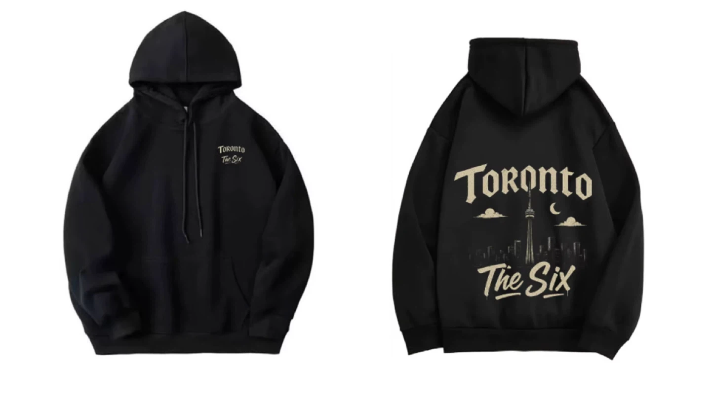 Black Toronto "The Six" Hoodie