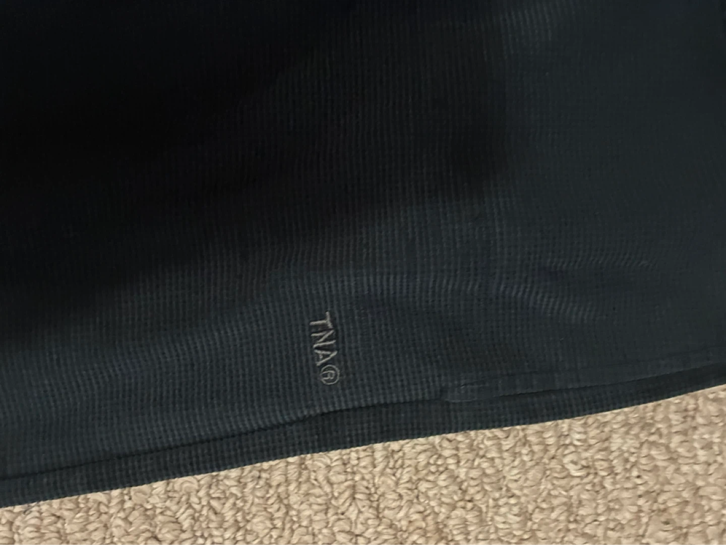 TNA Black Lounge Pants - photo 2