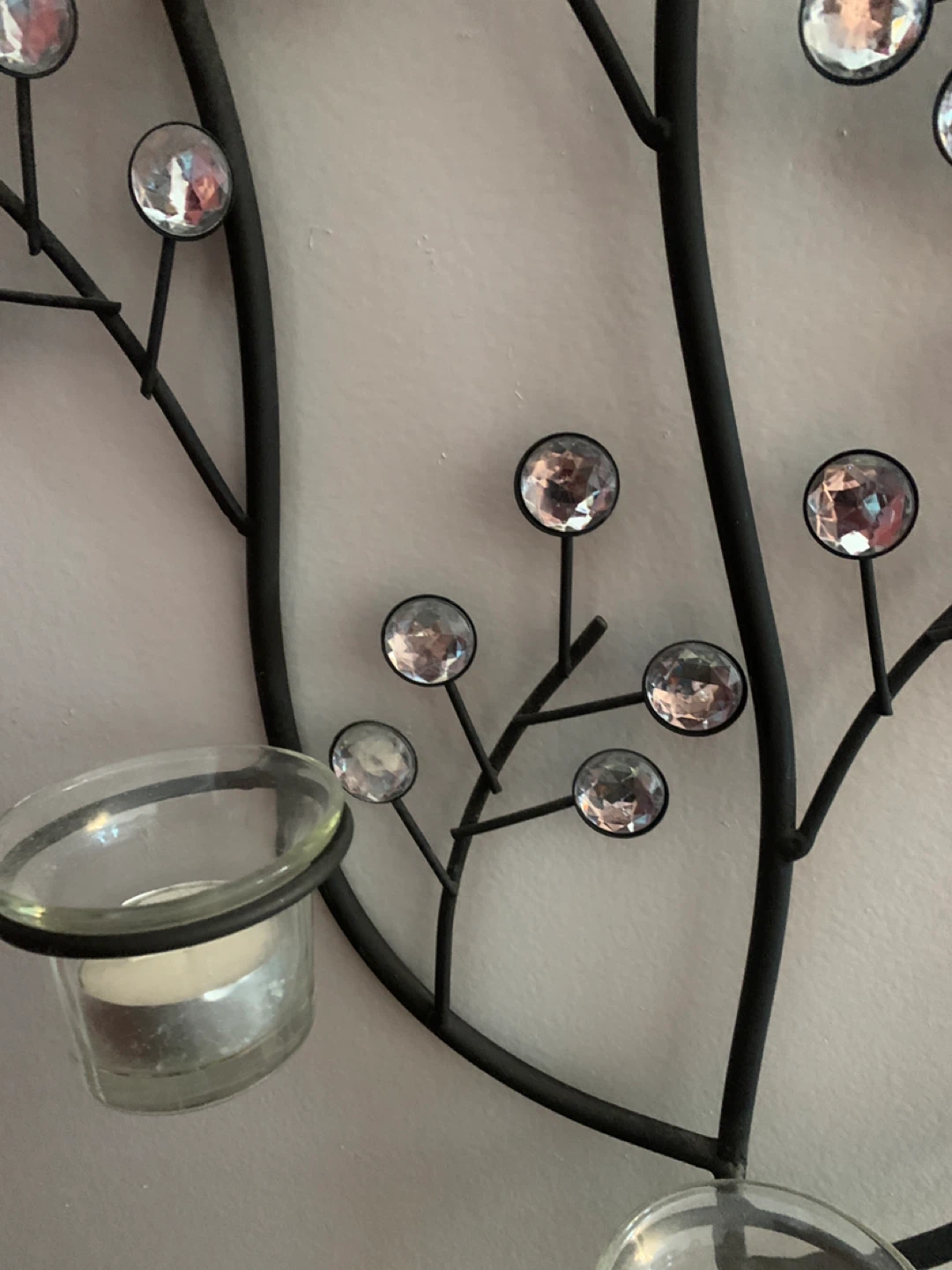 Wall Mounted Candle Holder Tree - photo 2