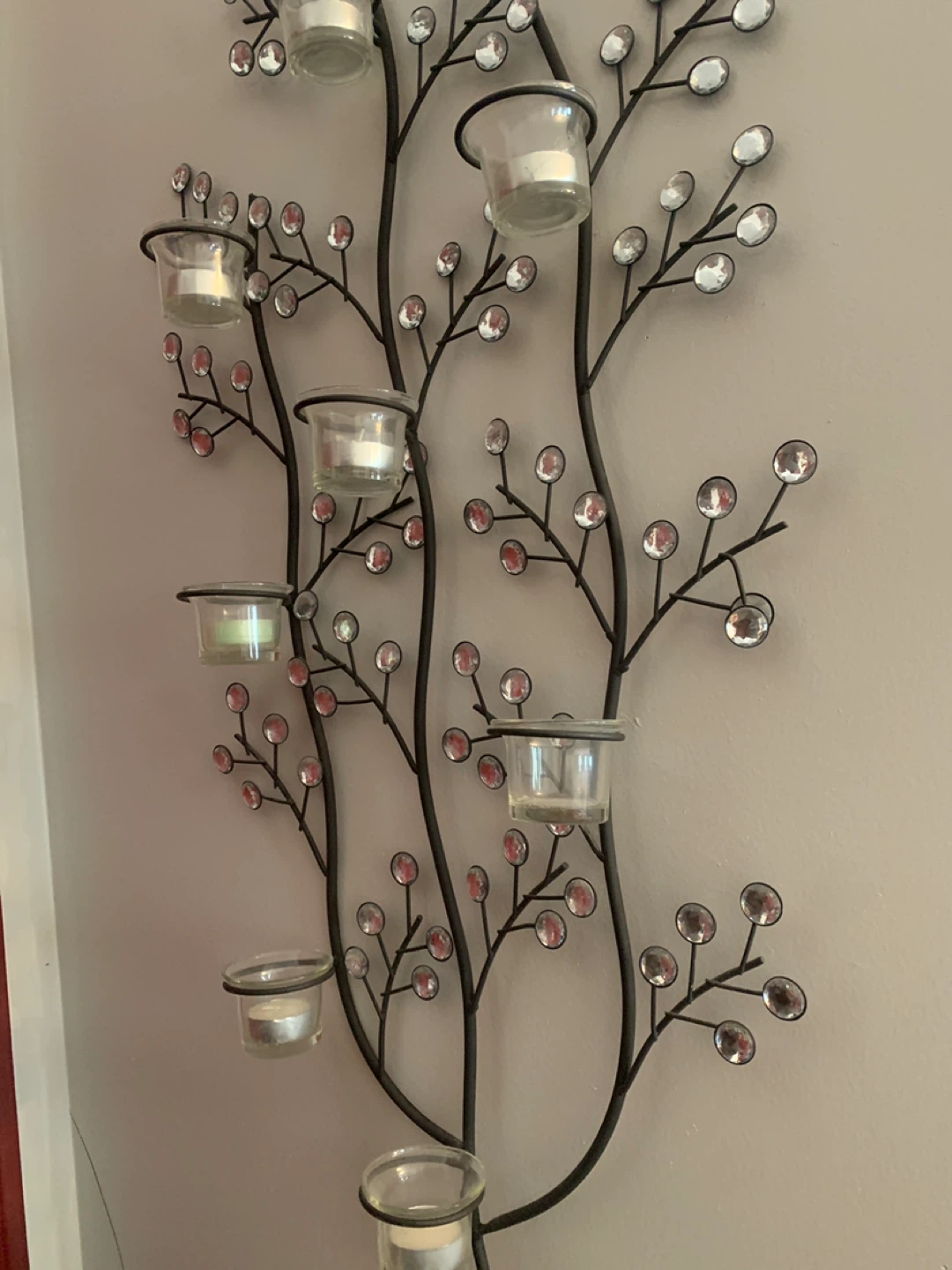 Wall Mounted Candle Holder Tree - photo 3
