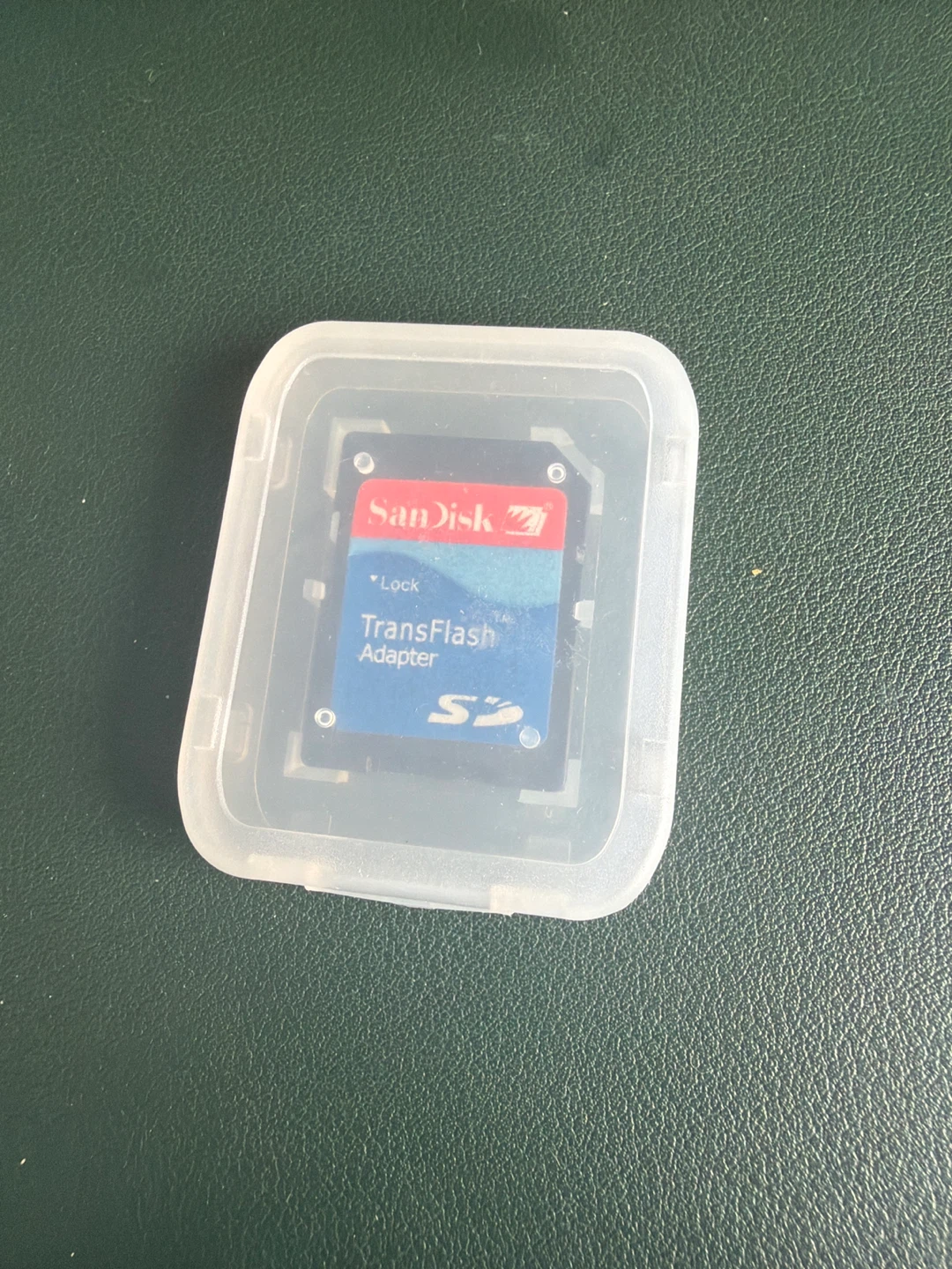 Free SanDisk TransFlash Adapter with Case