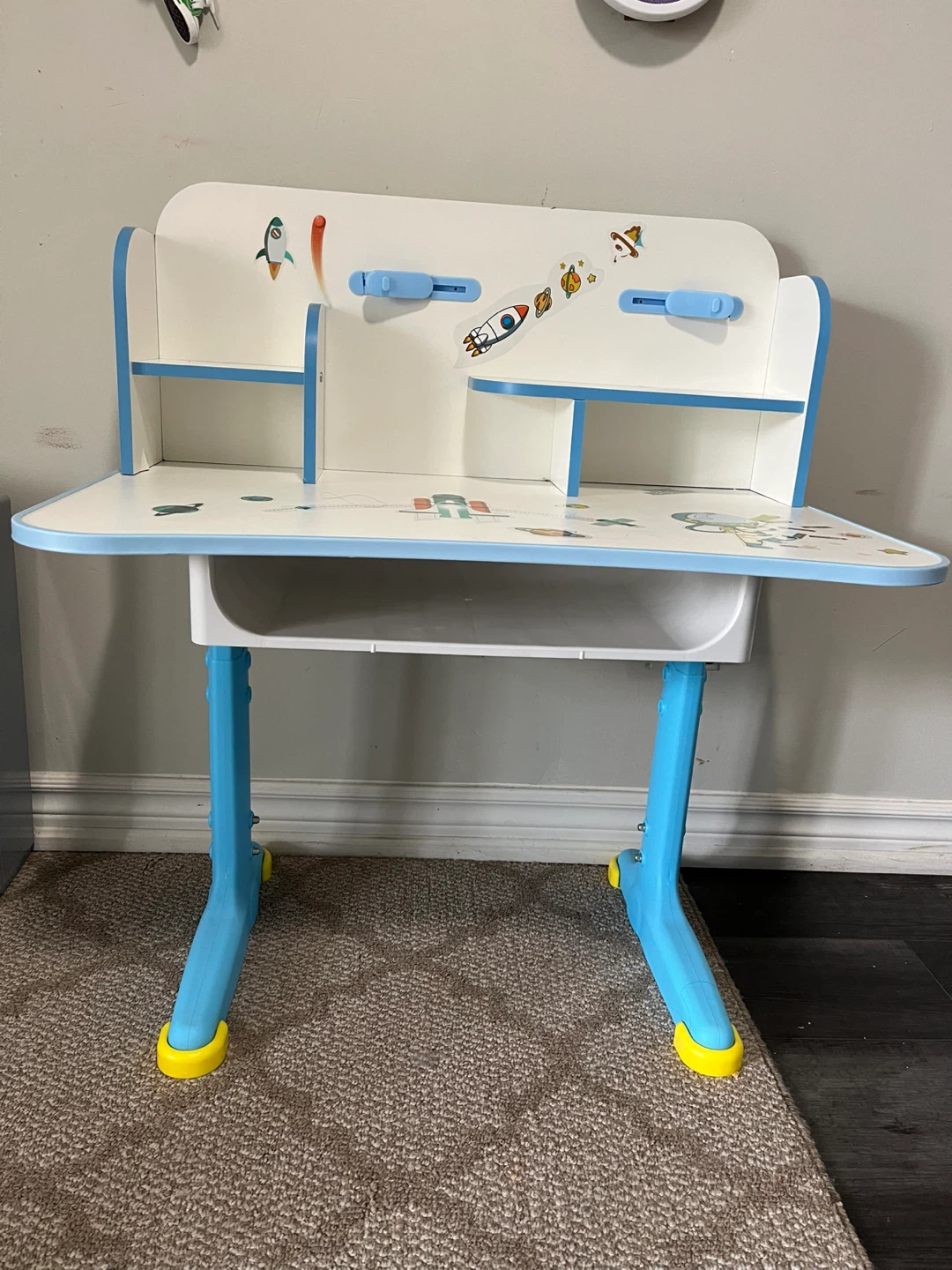 Kids Desk with Chair Blue - photo 4
