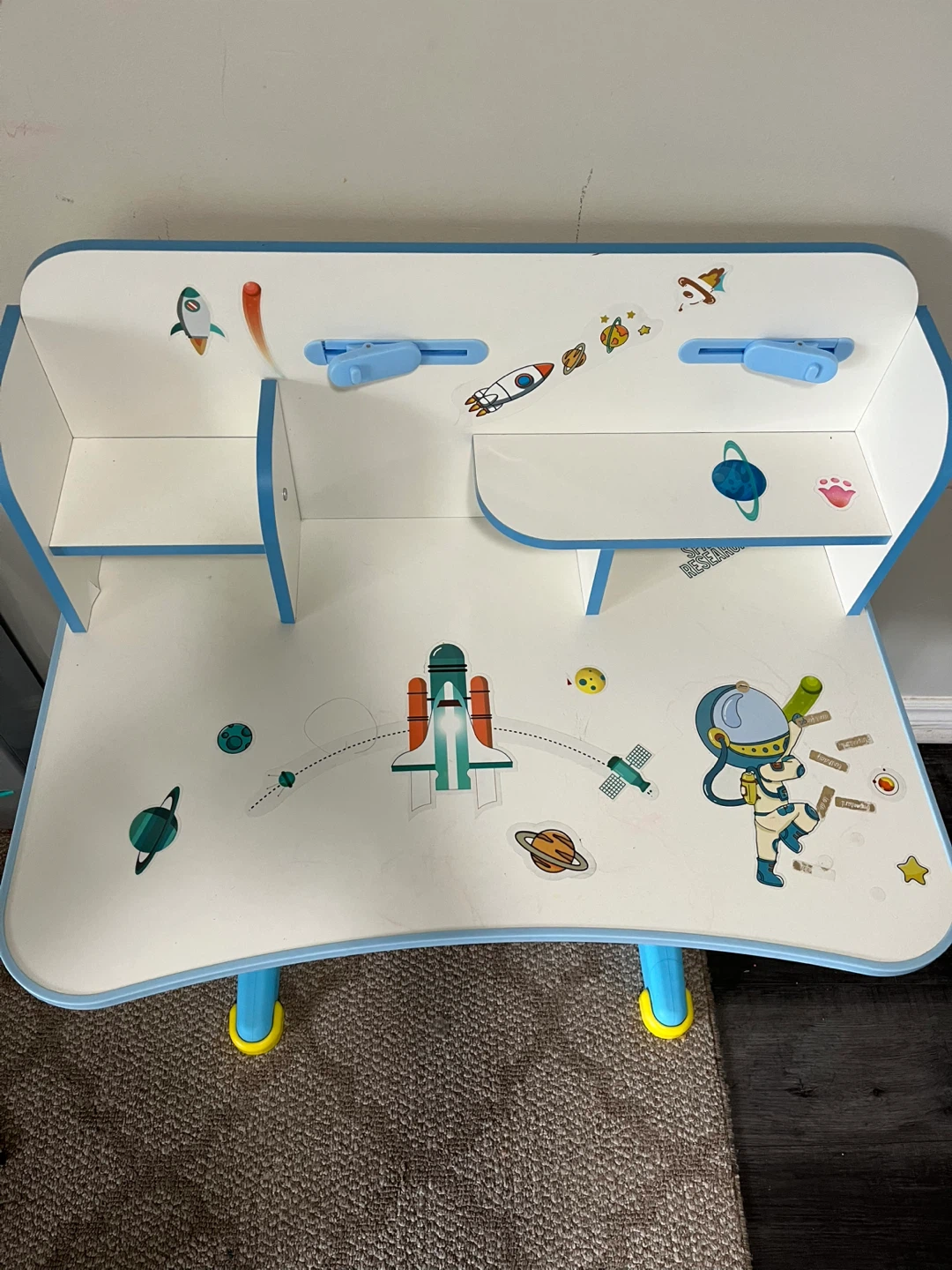 Kids Desk with Chair Blue - photo 3