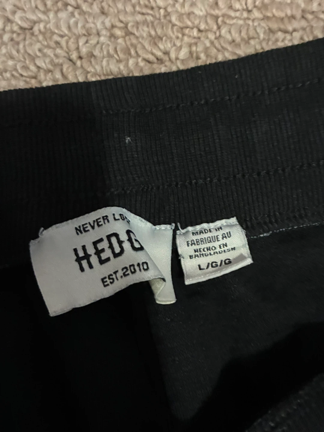 Hedo Black Joggers L/G - photo 2