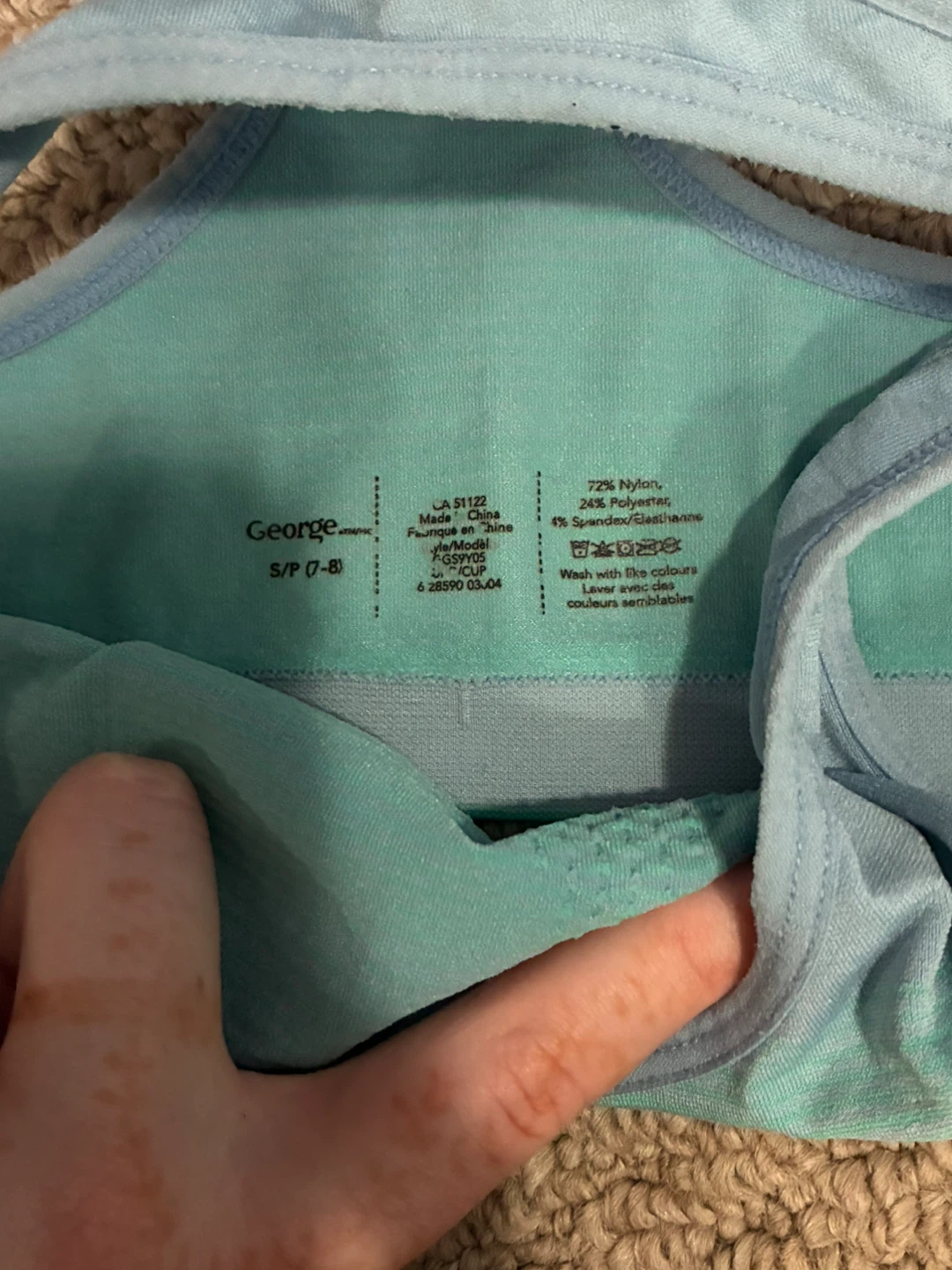 George Girls Sports Bra - photo 2