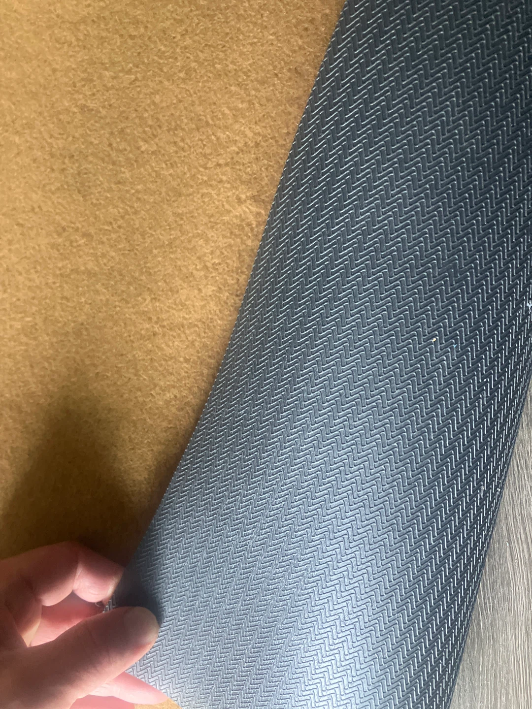 Tan Carpet Runner with Non-Slip Backing - photo 2