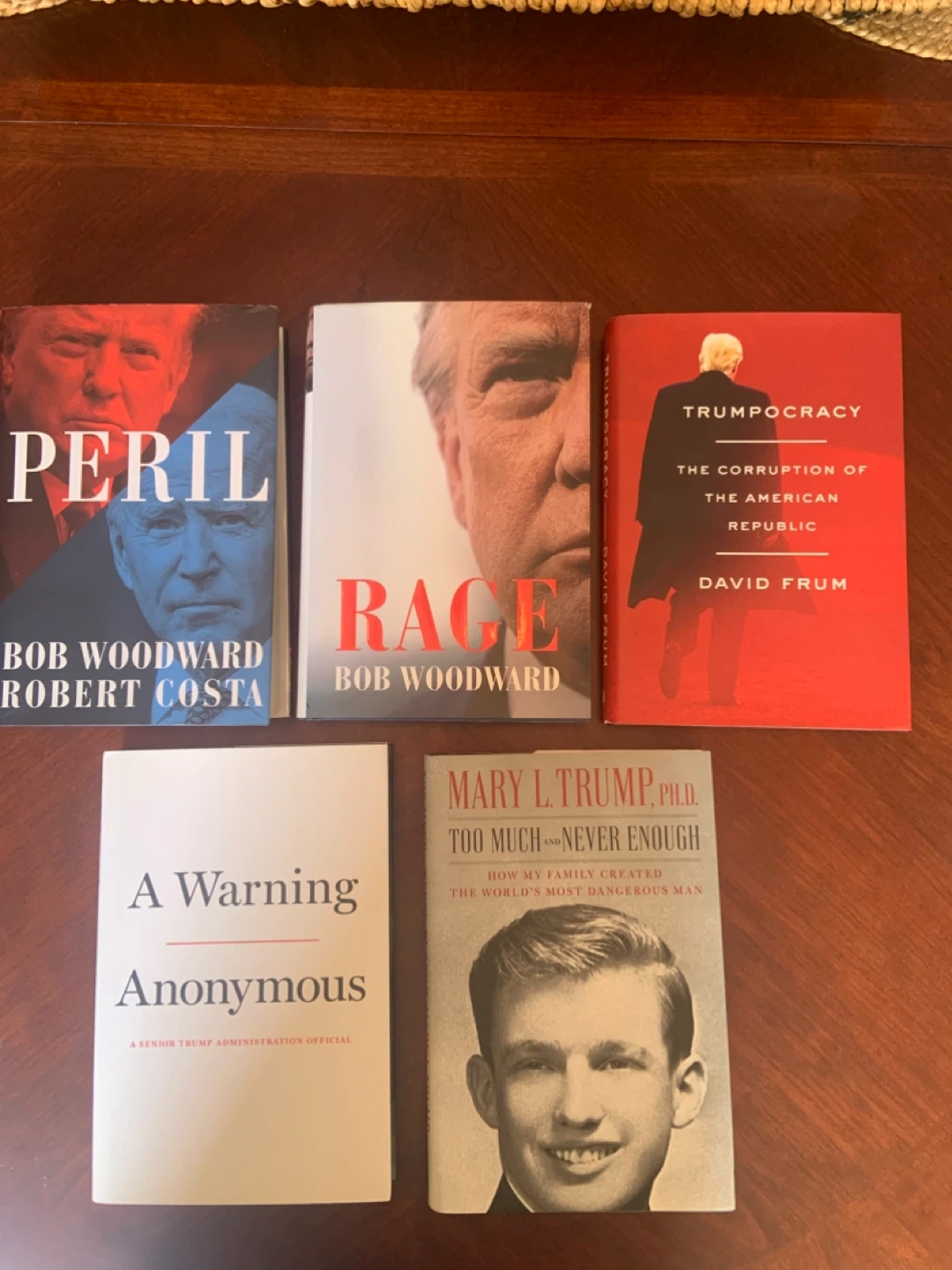 5 HC Political DONALD TRUMP Books