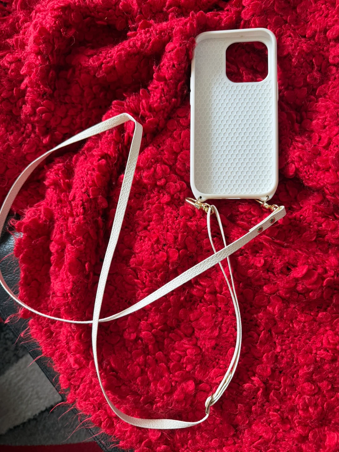 iPhone 14pro cover with card holder and cross body strap - photo 2