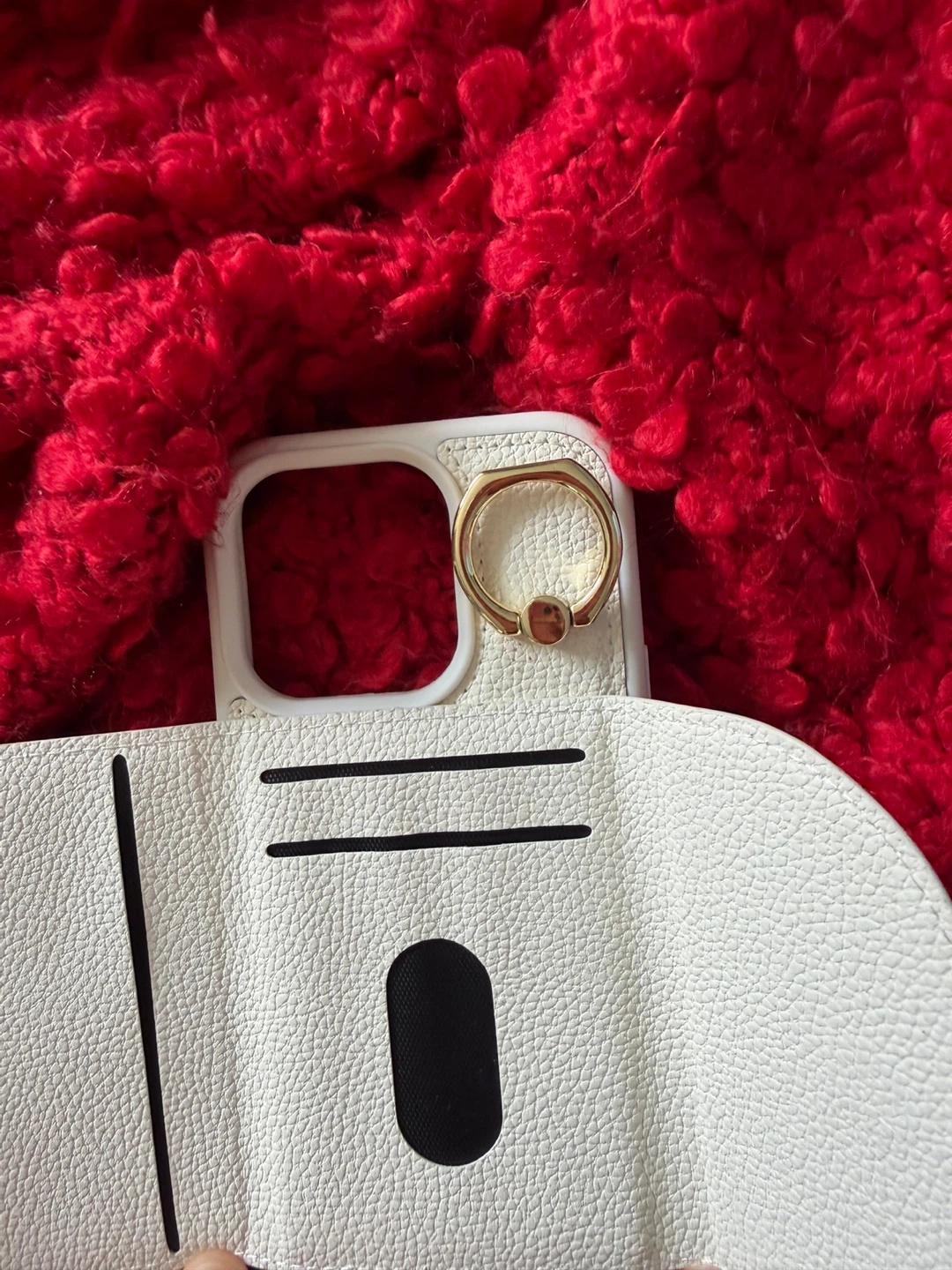 iPhone 14pro cover with card holder and cross body strap - photo 3