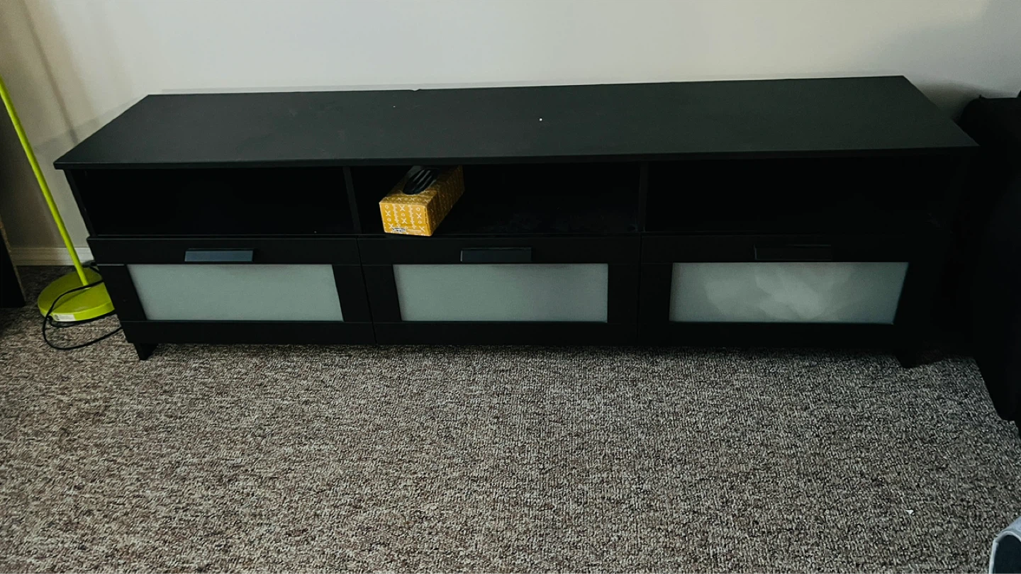 Mongoose blue bike flat surface stove, tv stand - photo 2