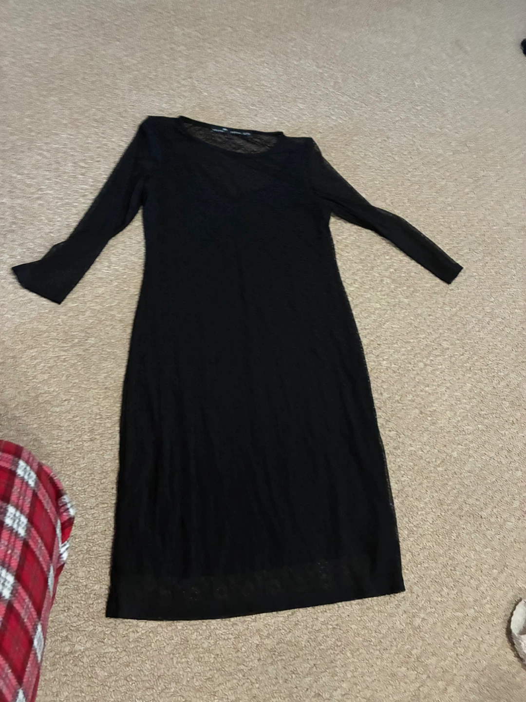 Mélissa Nepton Black Lace Dress