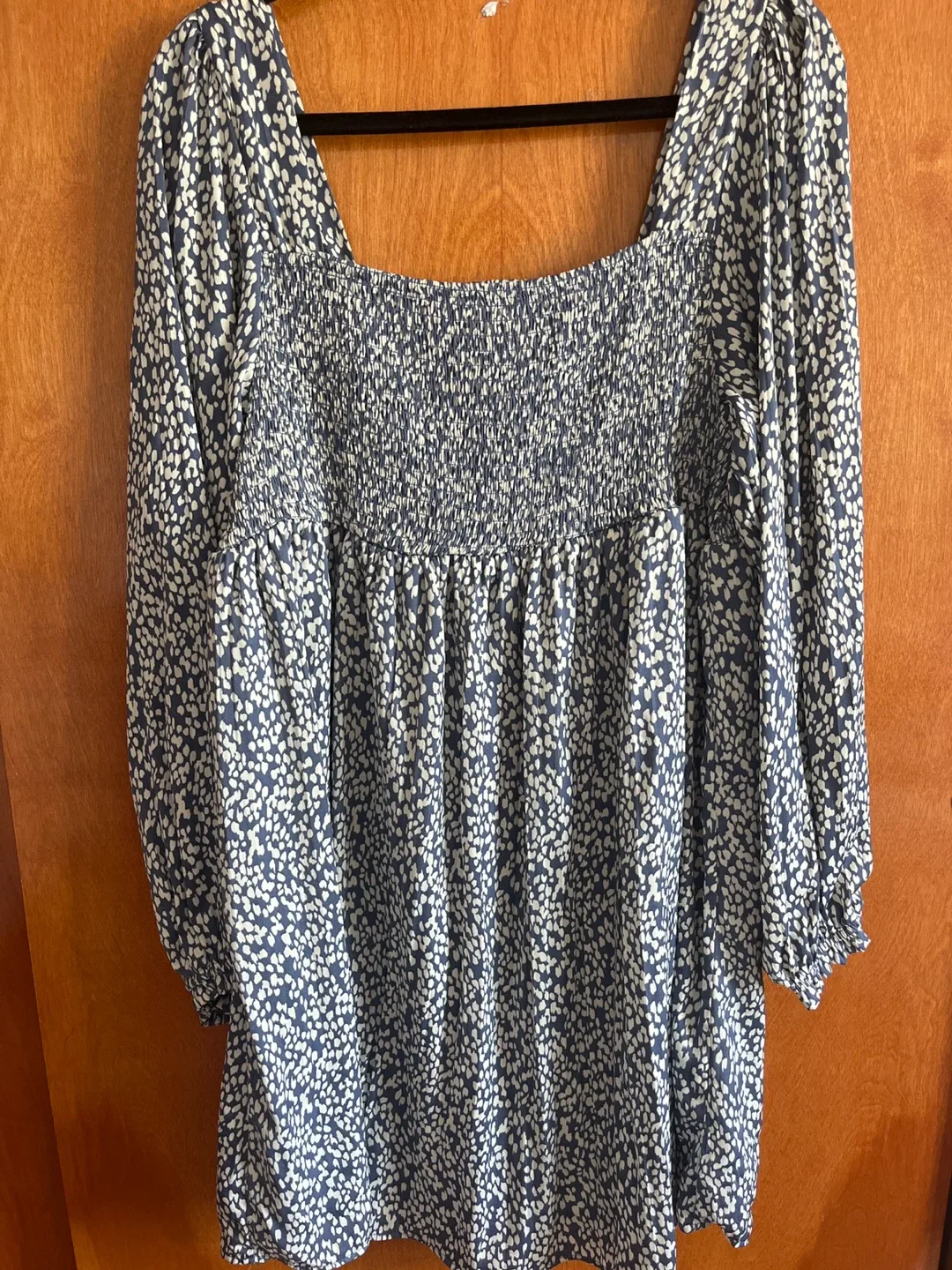 Motherhood Square Neck Smocked Top - Size L